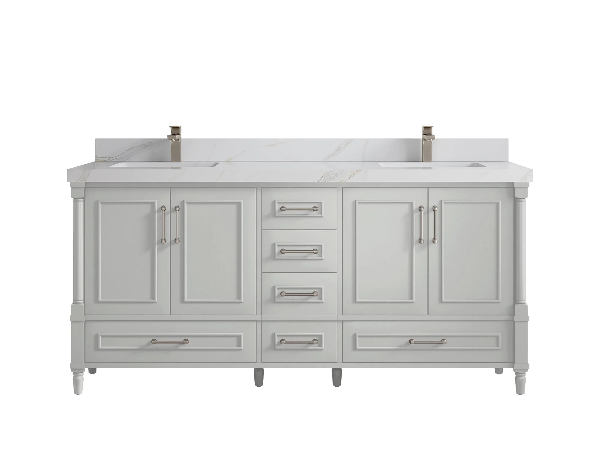 Aberdeen 72 in. W x 22 in. D Double Sink Bathroom Vanity - Image 17
