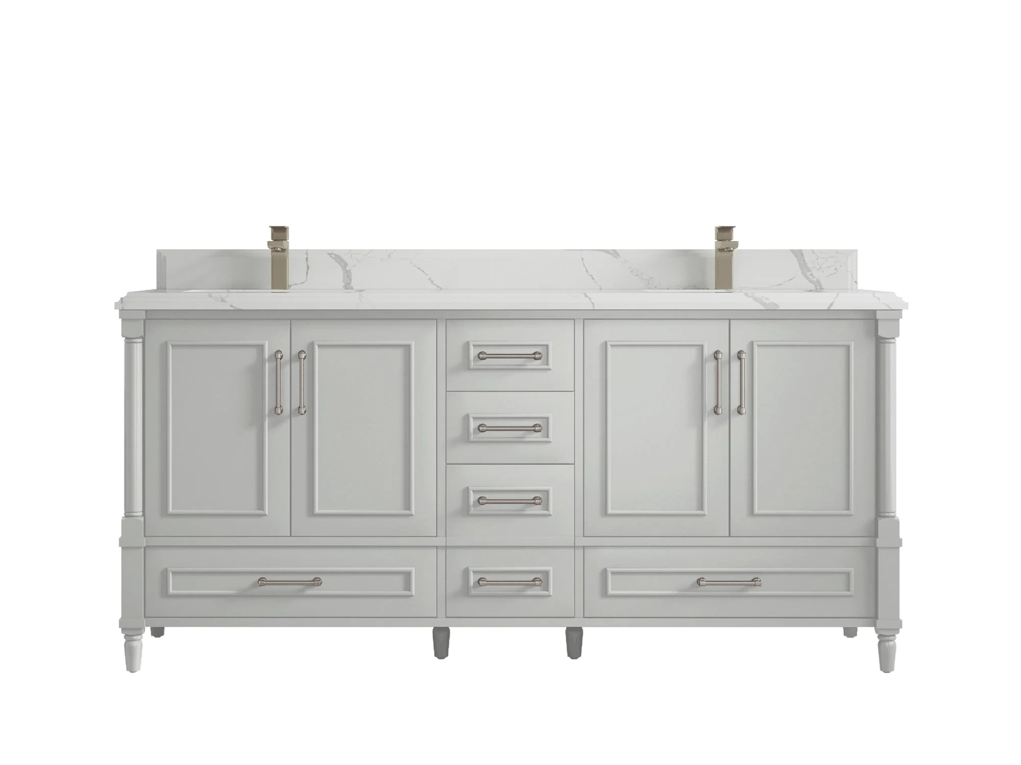 Aberdeen 72 in. W x 22 in. D Double Sink Bathroom Vanity - Image 23