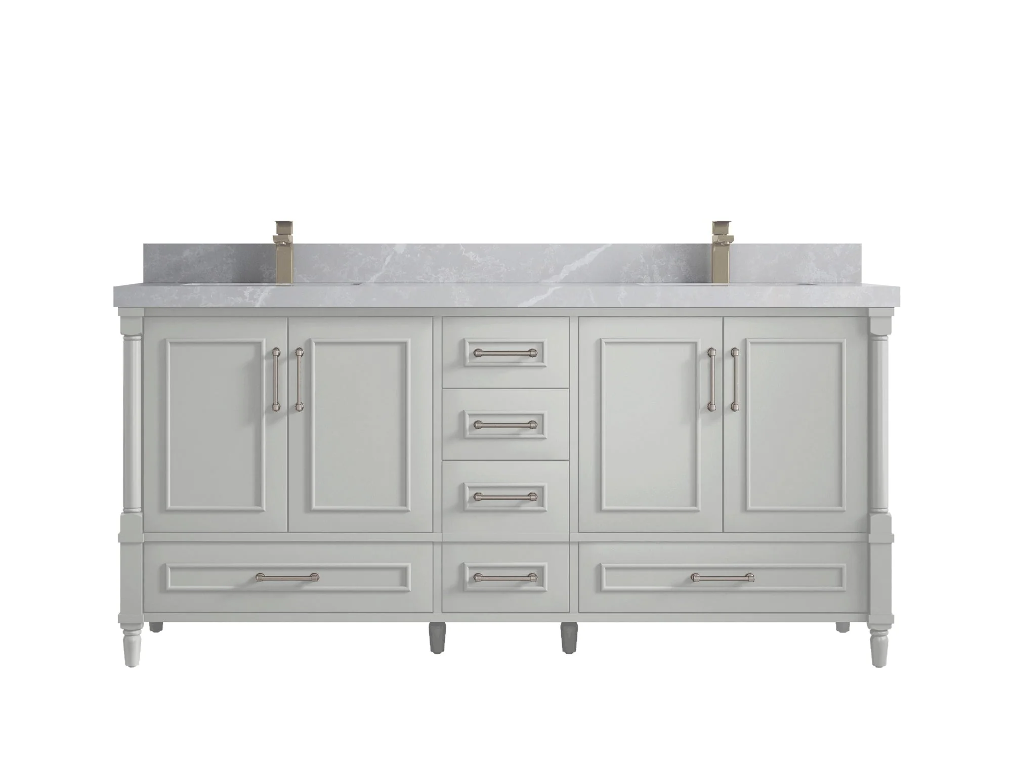 Aberdeen 72 in. W x 22 in. D Double Sink Bathroom Vanity - Image 31
