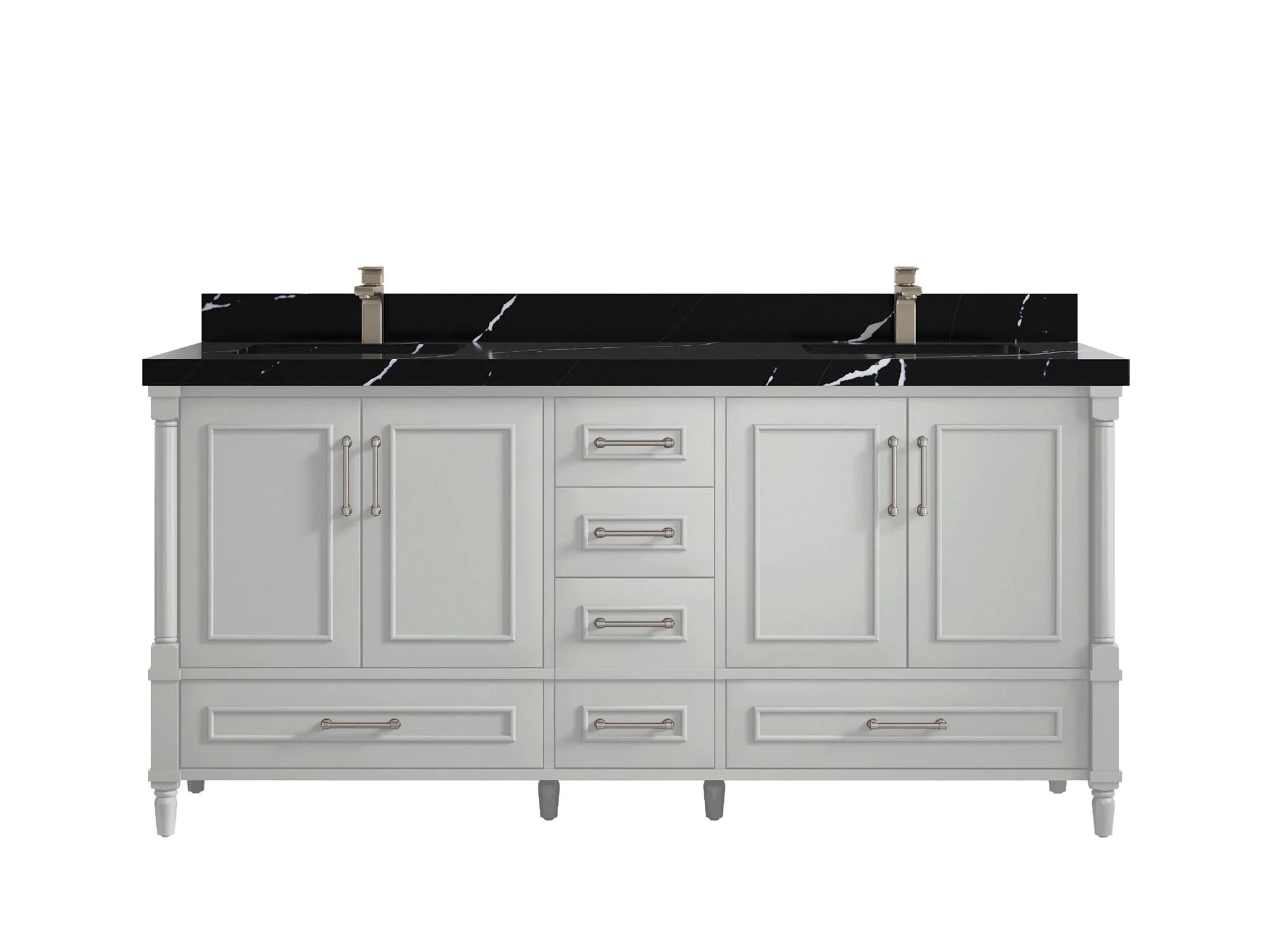 Aberdeen 72 in. W x 22 in. D Double Sink Bathroom Vanity - Image 9
