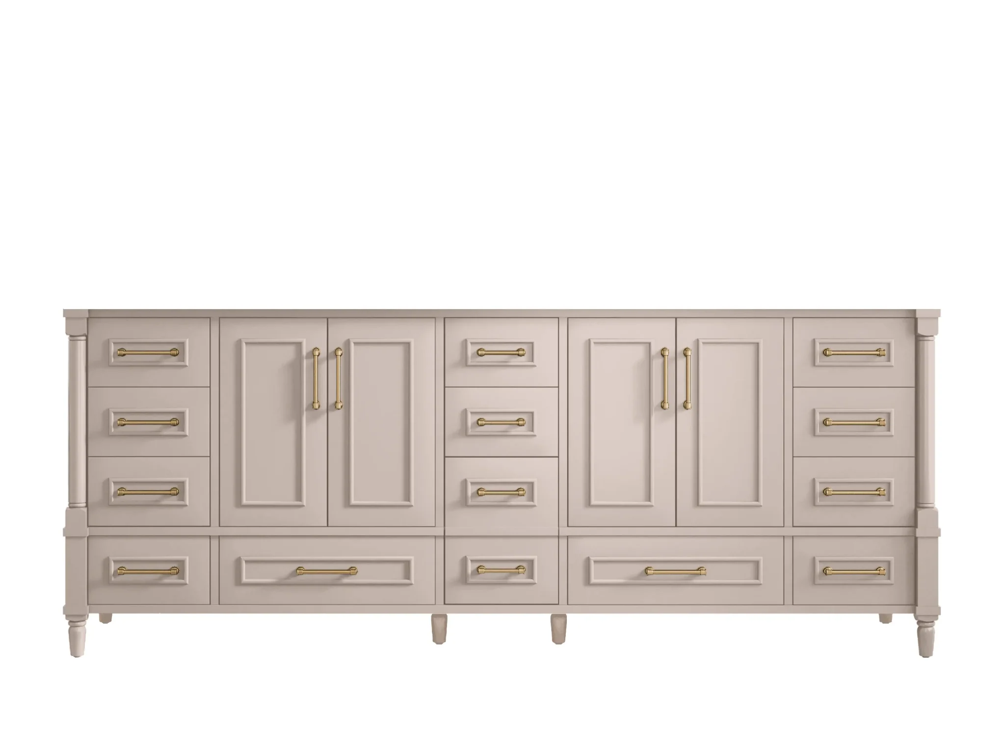 Aberdeen 84 in. W x 22 in. D Double Sink Bathroom Vanity - Image 6