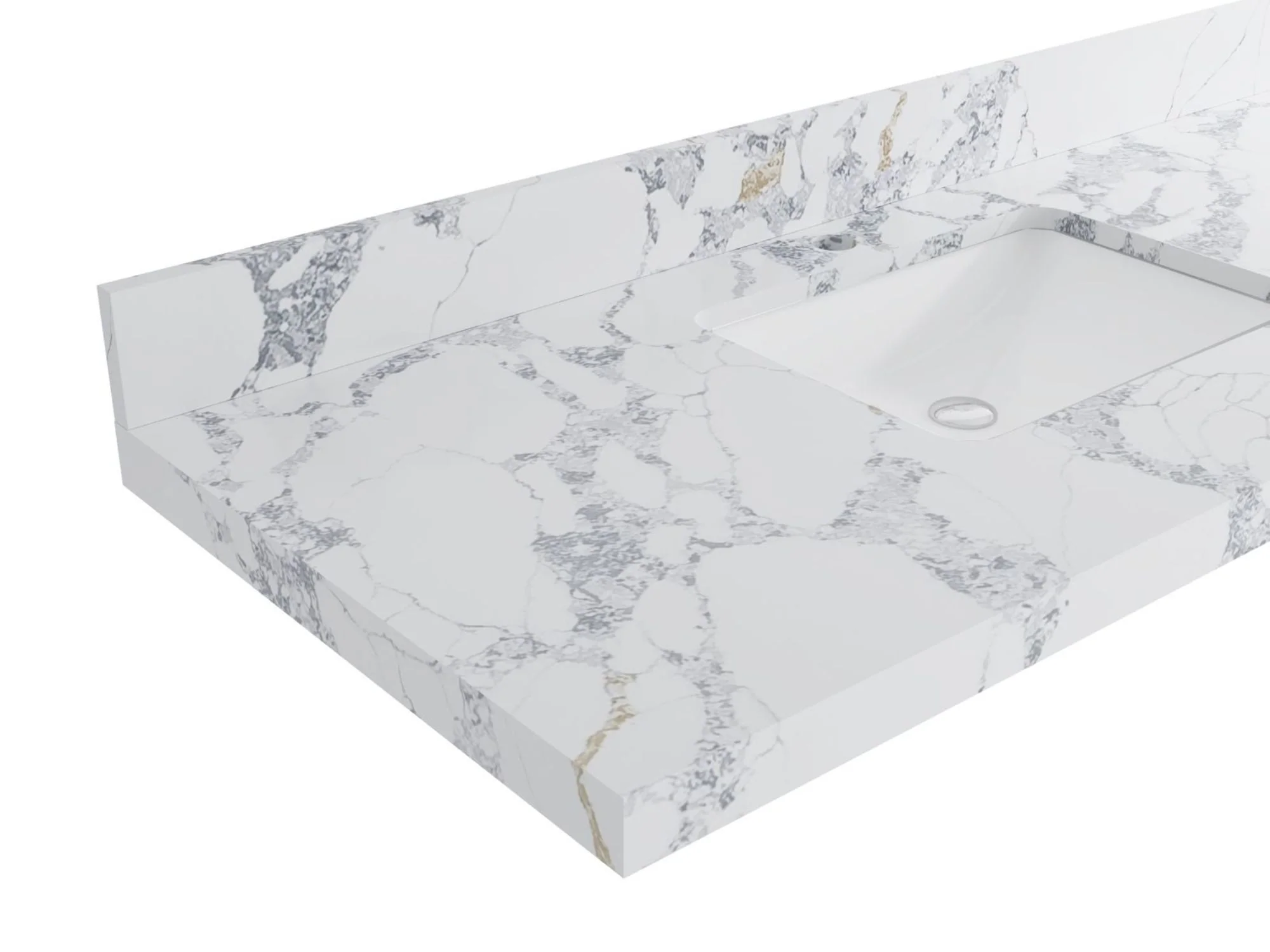 Alys 36 in. W x 22 in. D Left Offset Sink Bathroom Vanity - Image 48