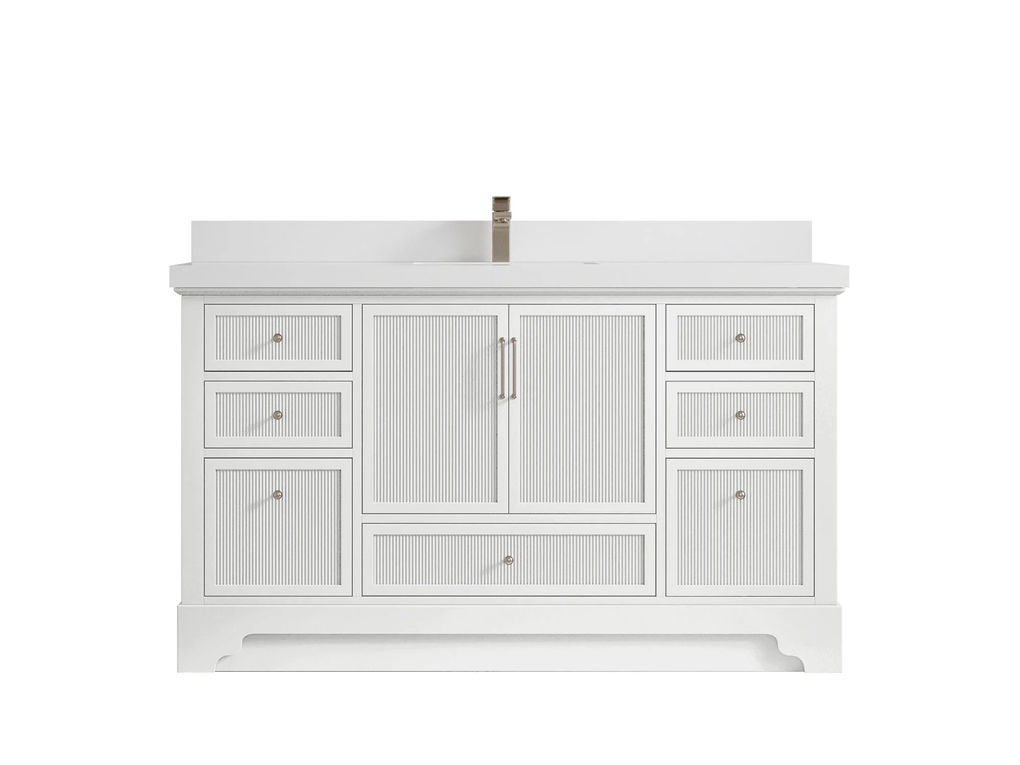 Alys 60 in. W x 22 in. D Single Sink Bathroom Vanity - Image 28