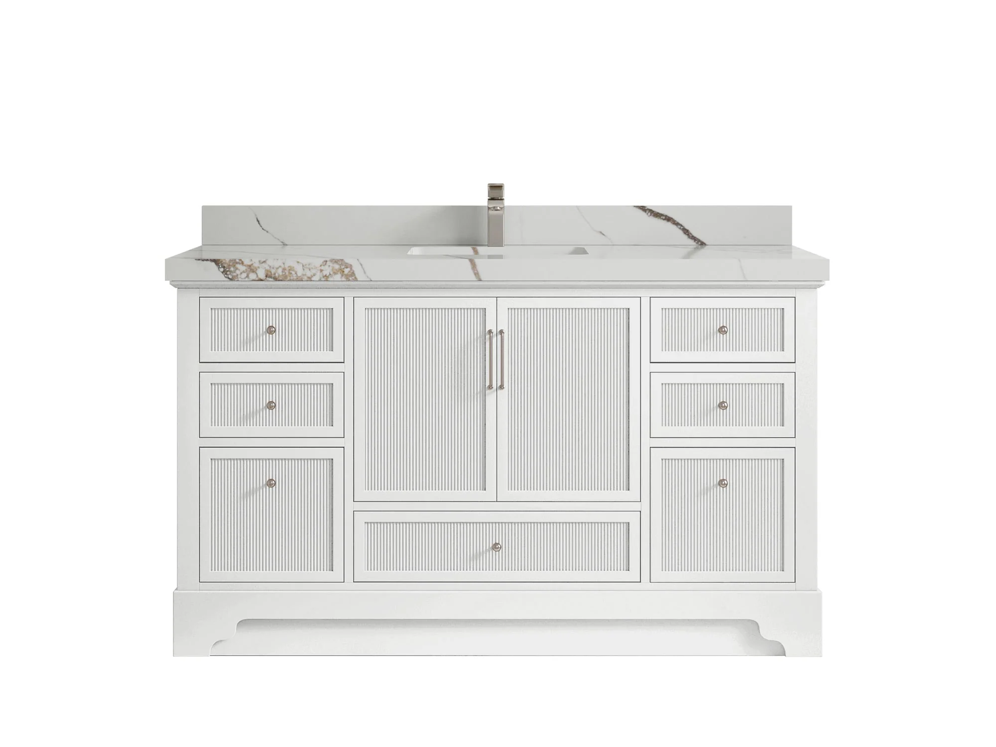 Alys 60 in. W x 22 in. D Single Sink Bathroom Vanity - Image 32