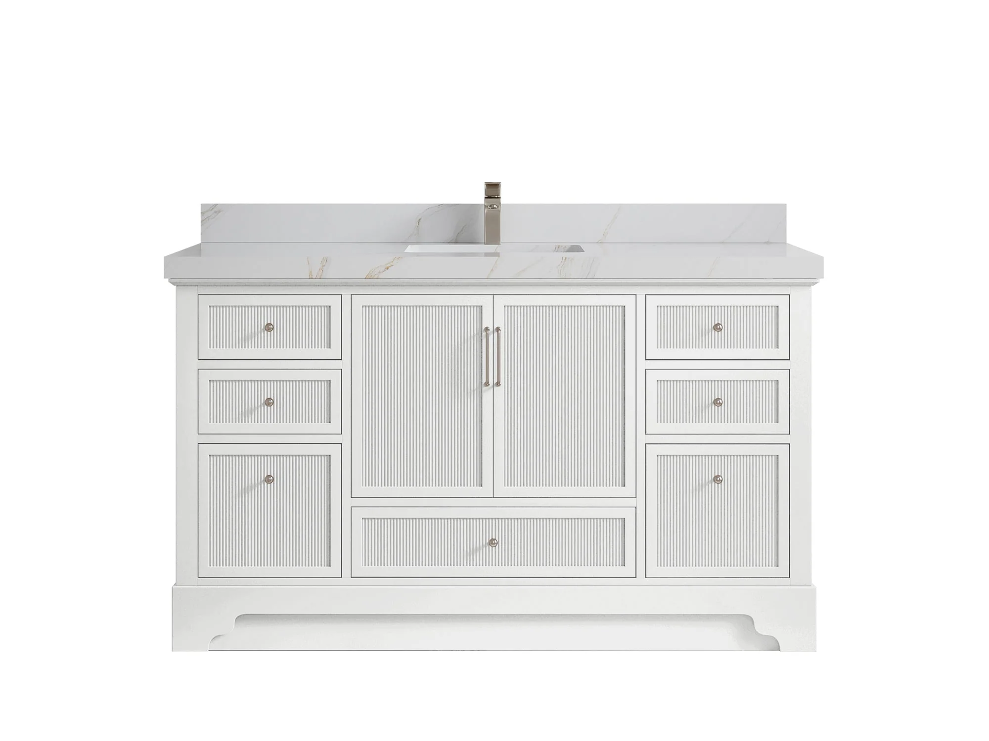 Alys 60 in. W x 22 in. D Single Sink Bathroom Vanity - Image 34