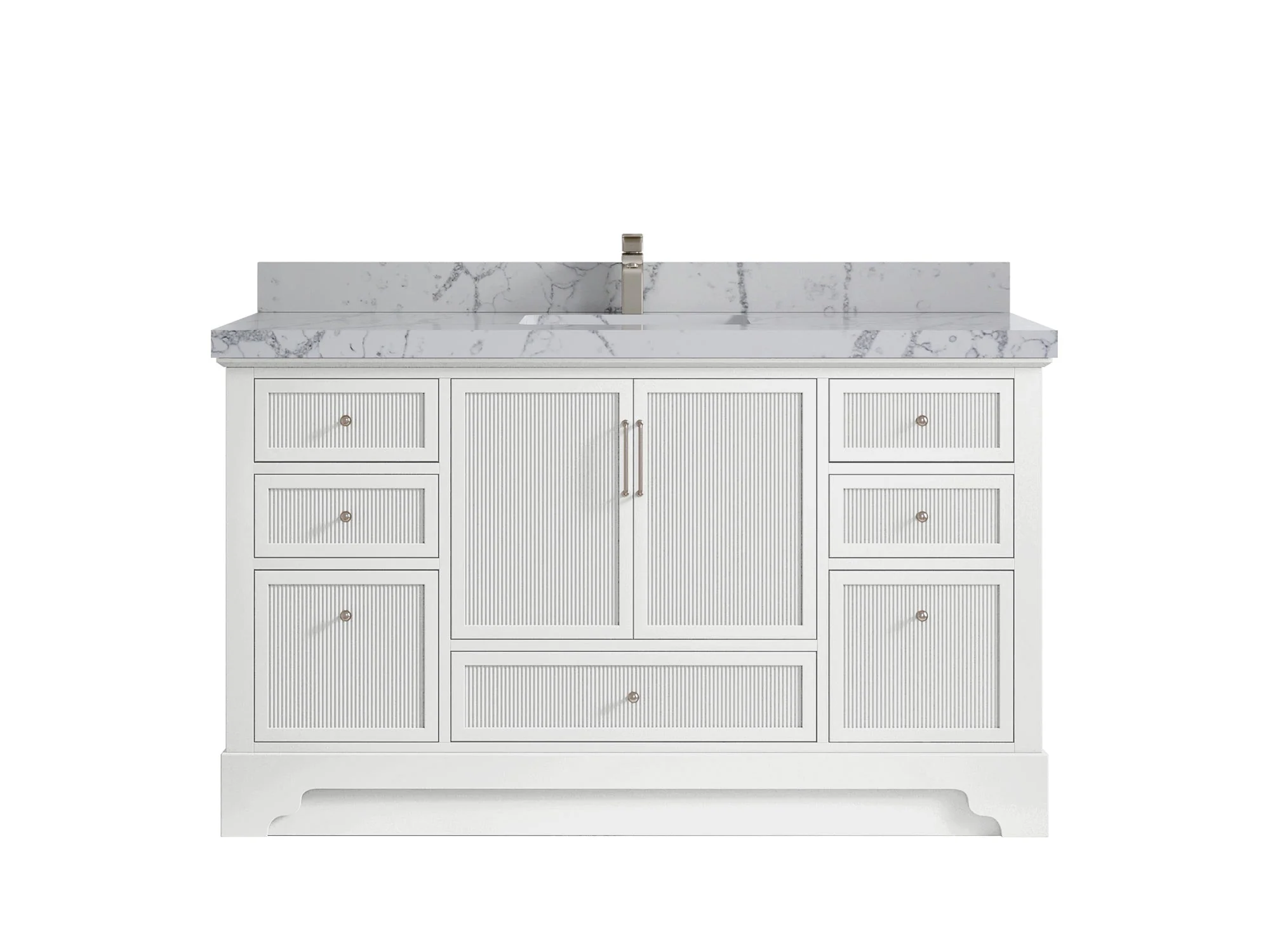 Alys 60 in. W x 22 in. D Single Sink Bathroom Vanity - Image 36