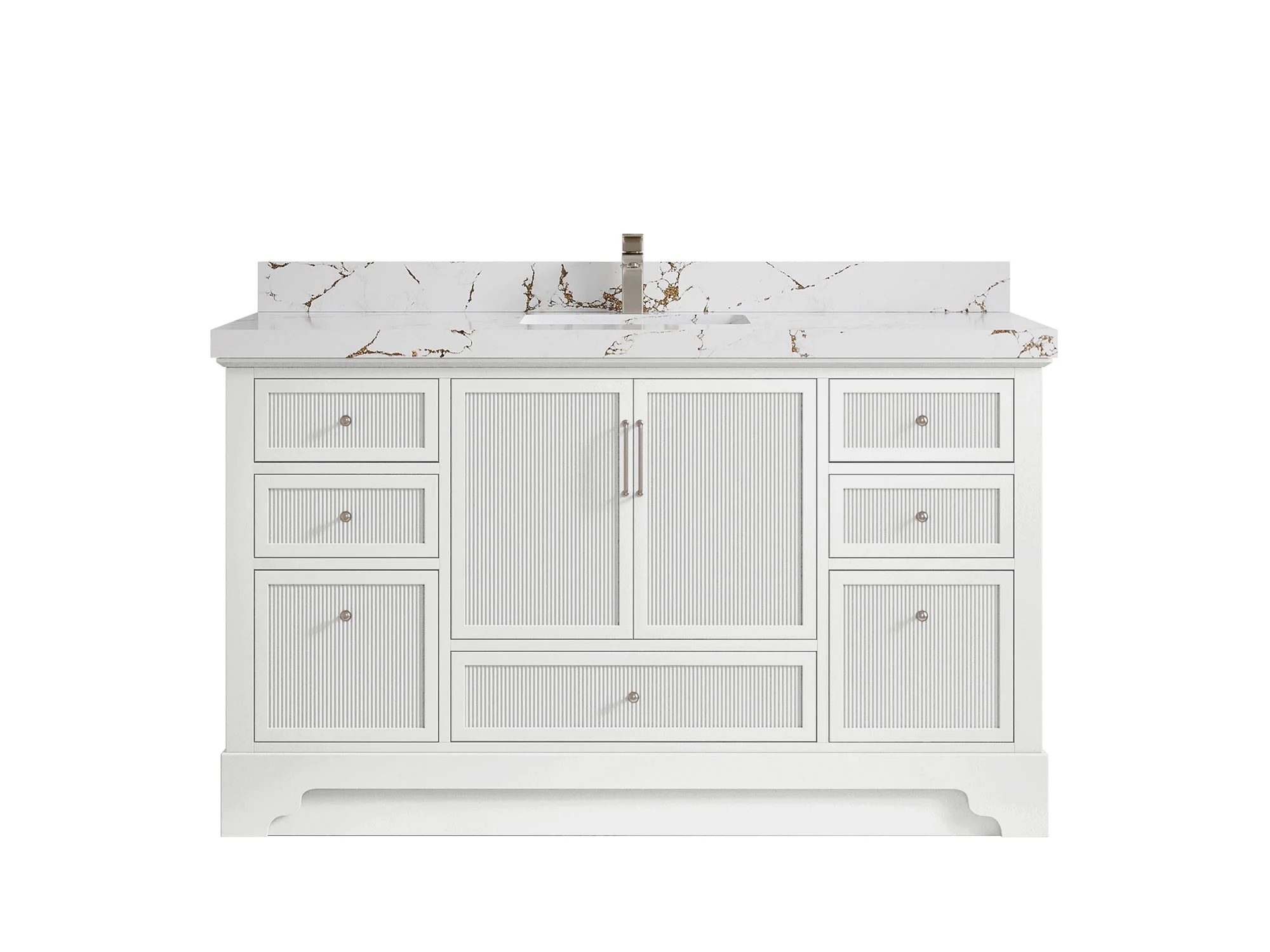 Alys 60 in. W x 22 in. D Single Sink Bathroom Vanity - Image 38