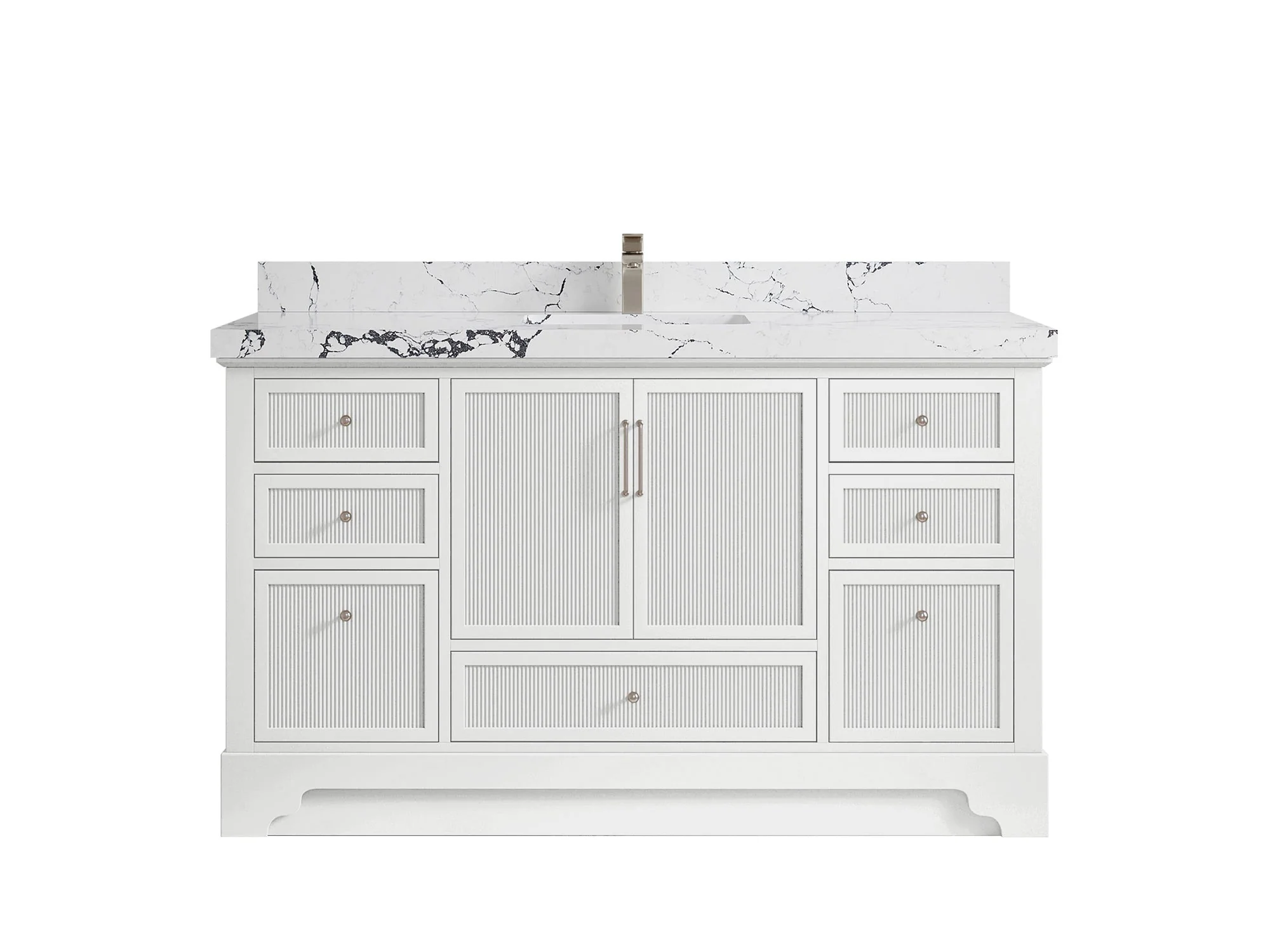 Alys 60 in. W x 22 in. D Single Sink Bathroom Vanity - Image 42