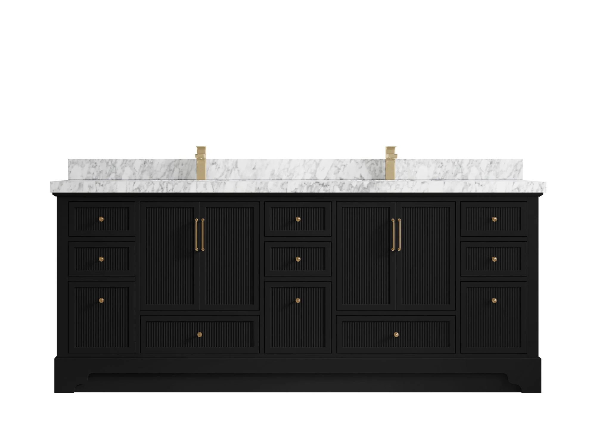 Alys 84 in. W x 22 in. D Double Sink Bathroom Vanity - Image 18
