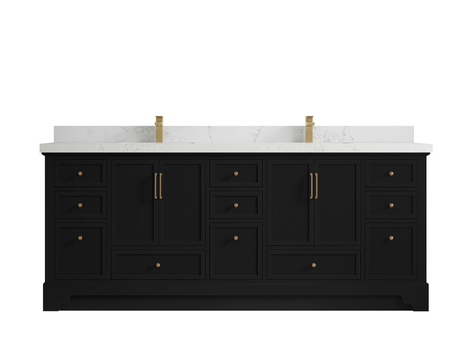 Alys 84 in. W x 22 in. D Double Sink Bathroom Vanity - Image 28
