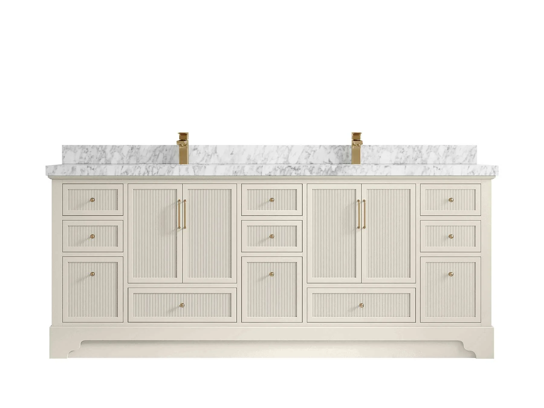 Alys 84 in. W x 22 in. D Double Sink Bathroom Vanity - Image 16
