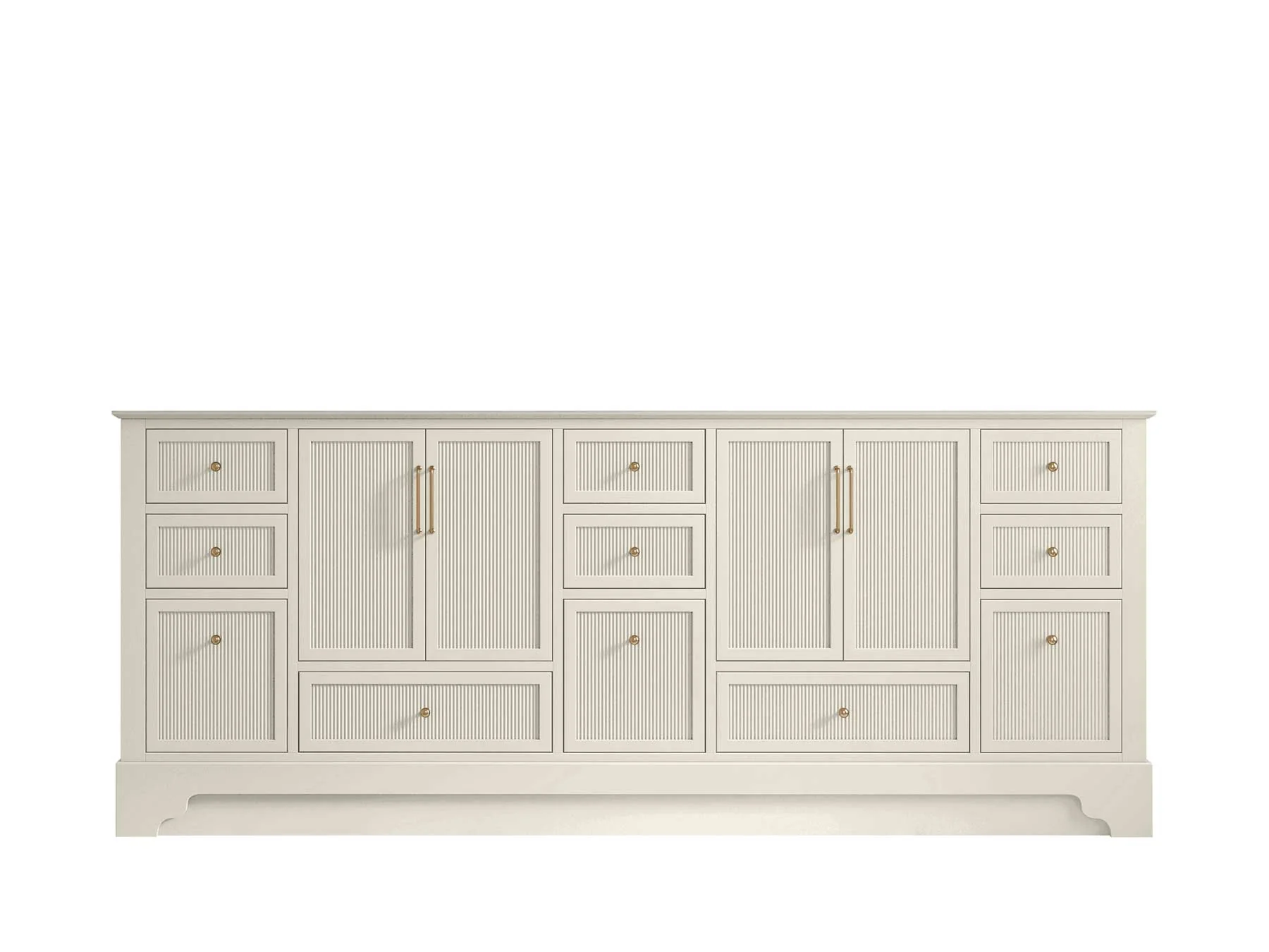 Alys 84 in. W x 22 in. D Double Sink Bathroom Vanity - Image 6