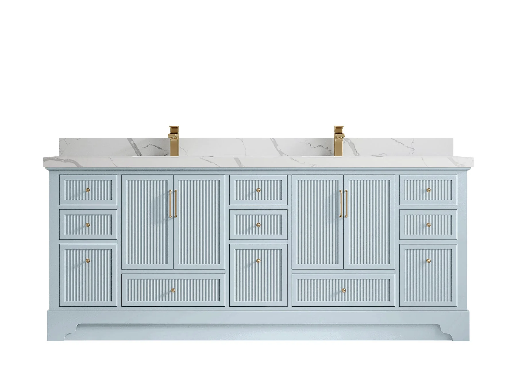 Alys 84 in. W x 22 in. D Double Sink Bathroom Vanity - Image 16