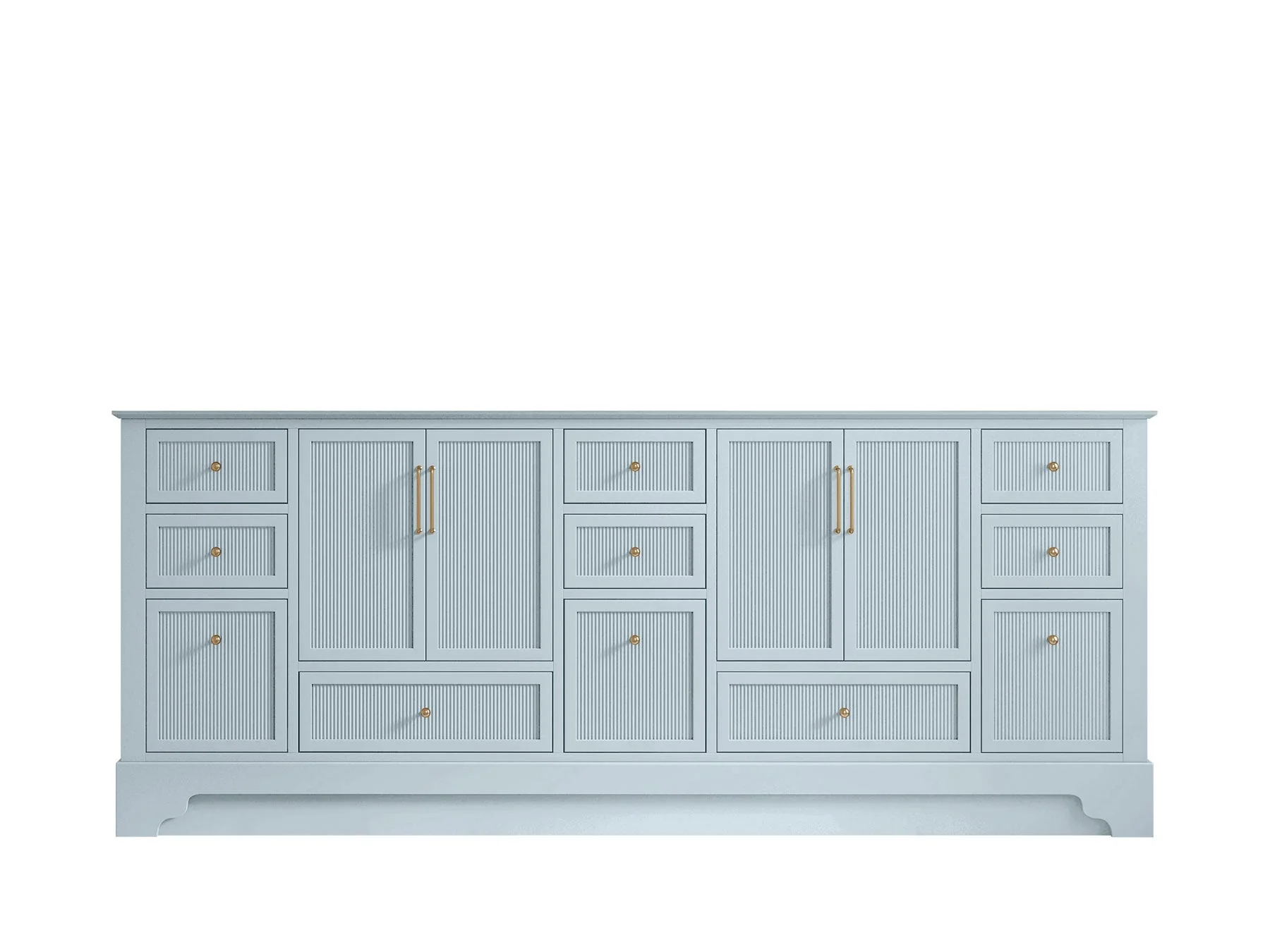 Alys 84 in. W x 22 in. D Double Sink Bathroom Vanity - Image 6