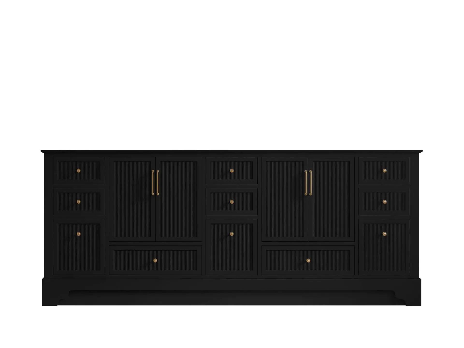 Alys 84 in. W x 22 in. D Double Sink Bathroom Vanity - Image 6