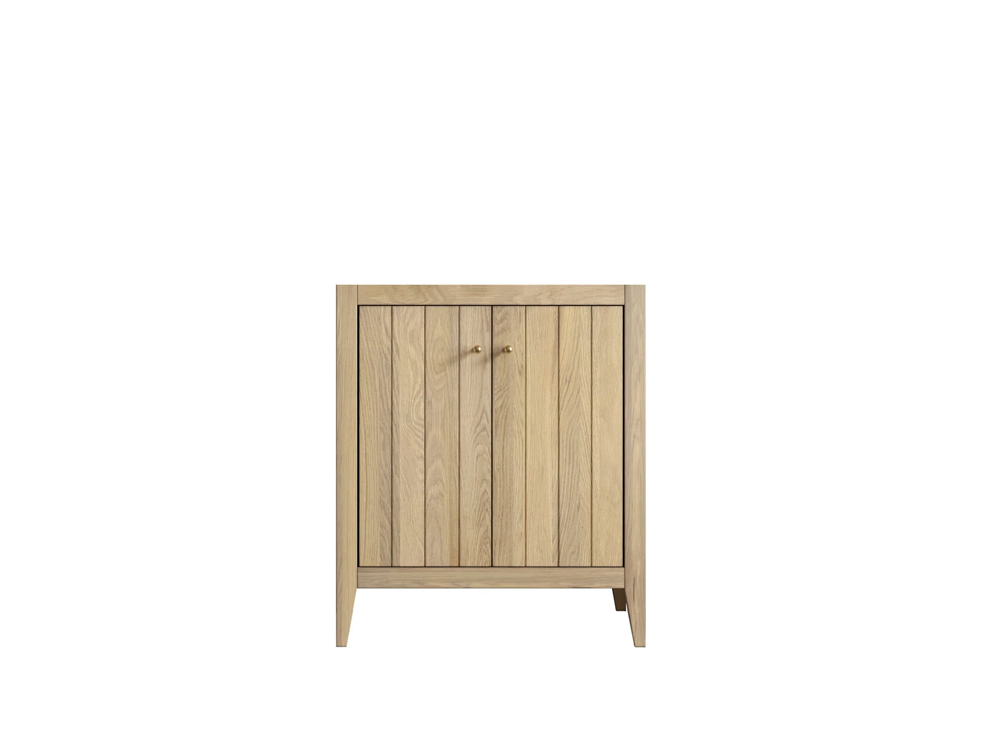 Atlanta White Oak 30 in. W x 22 in. D Single Sink Bathroom Vanity - Image 6