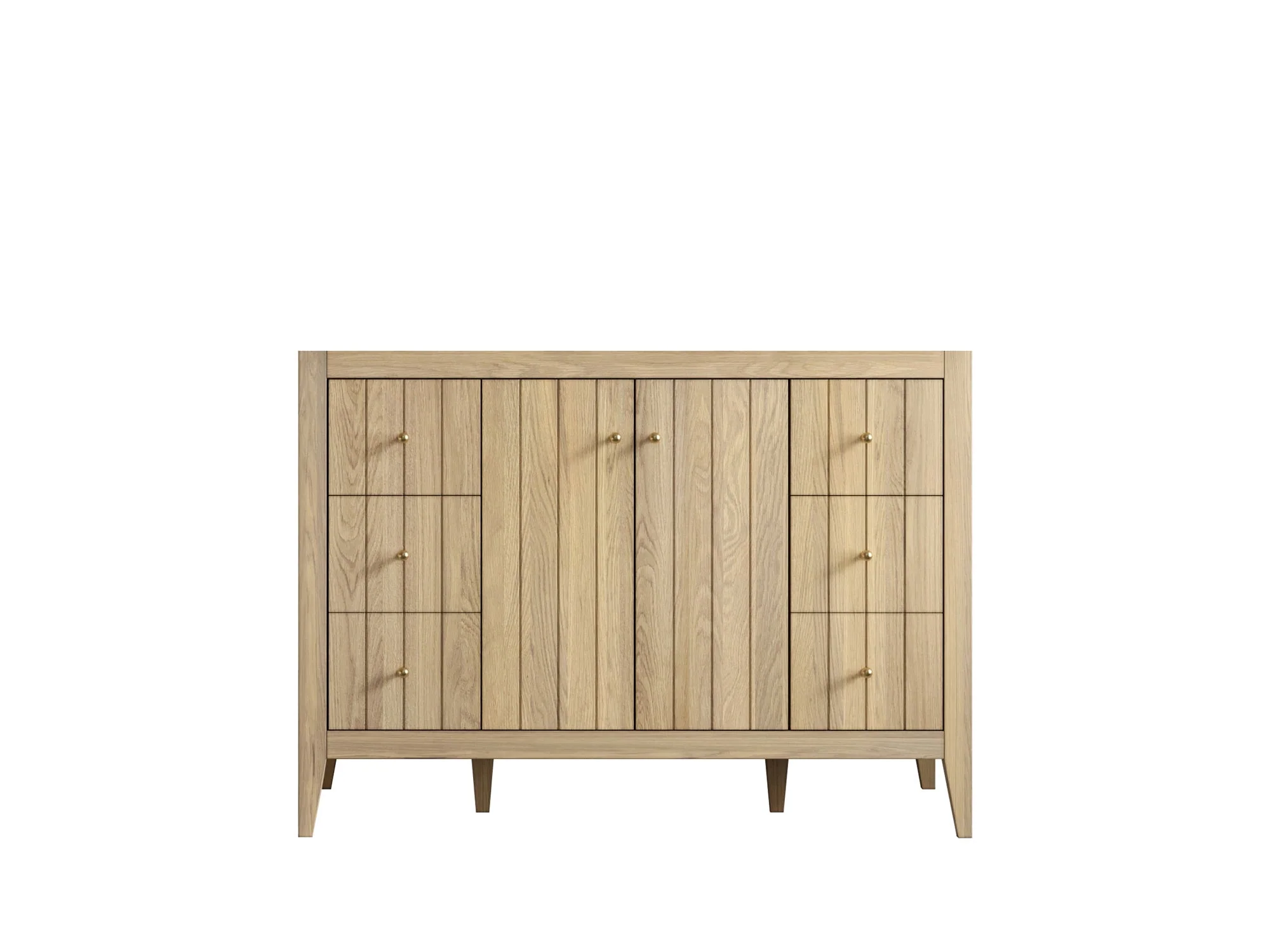 Atlanta White Oak 48 in. W x 22 in. D Single Sink Bathroom Vanity - Image 50