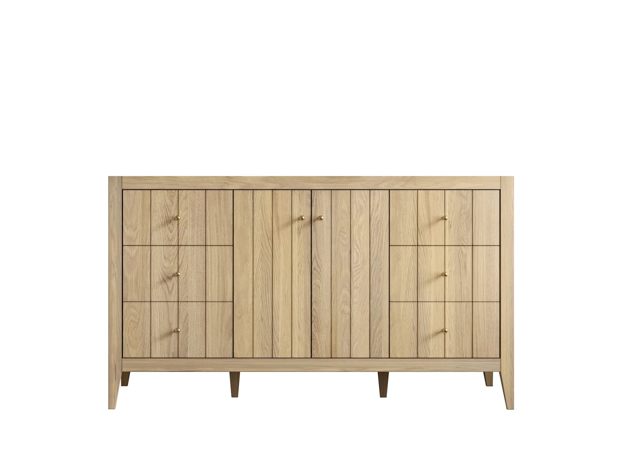 Atlanta White Oak 60 in. W x 22 in. D Single Sink Bathroom Vanity - Image 6