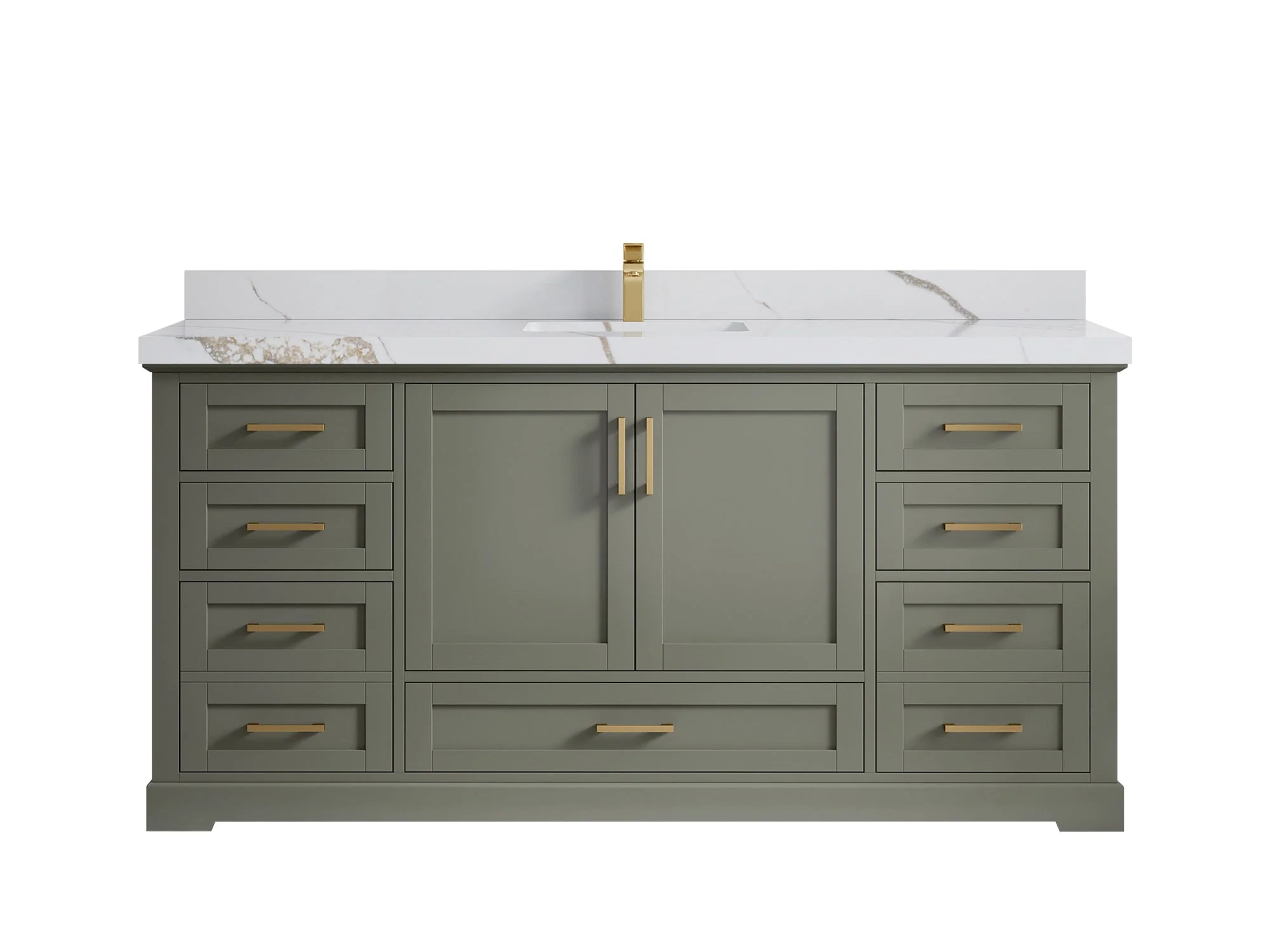 Boston 72 in. W x 22 in. D Single Sink Bathroom Vanity - Image 14