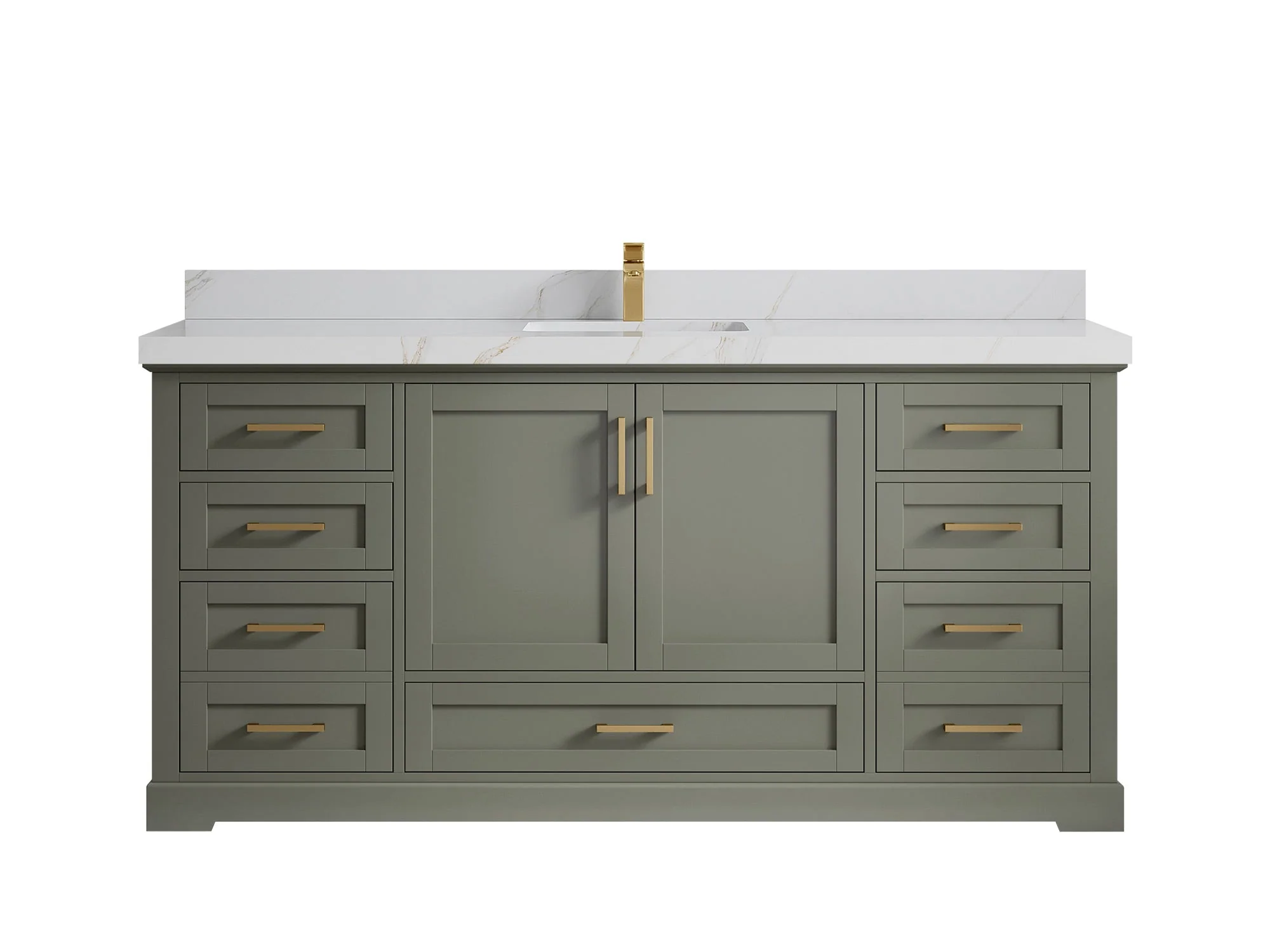 Boston 72 in. W x 22 in. D Single Sink Bathroom Vanity - Image 20