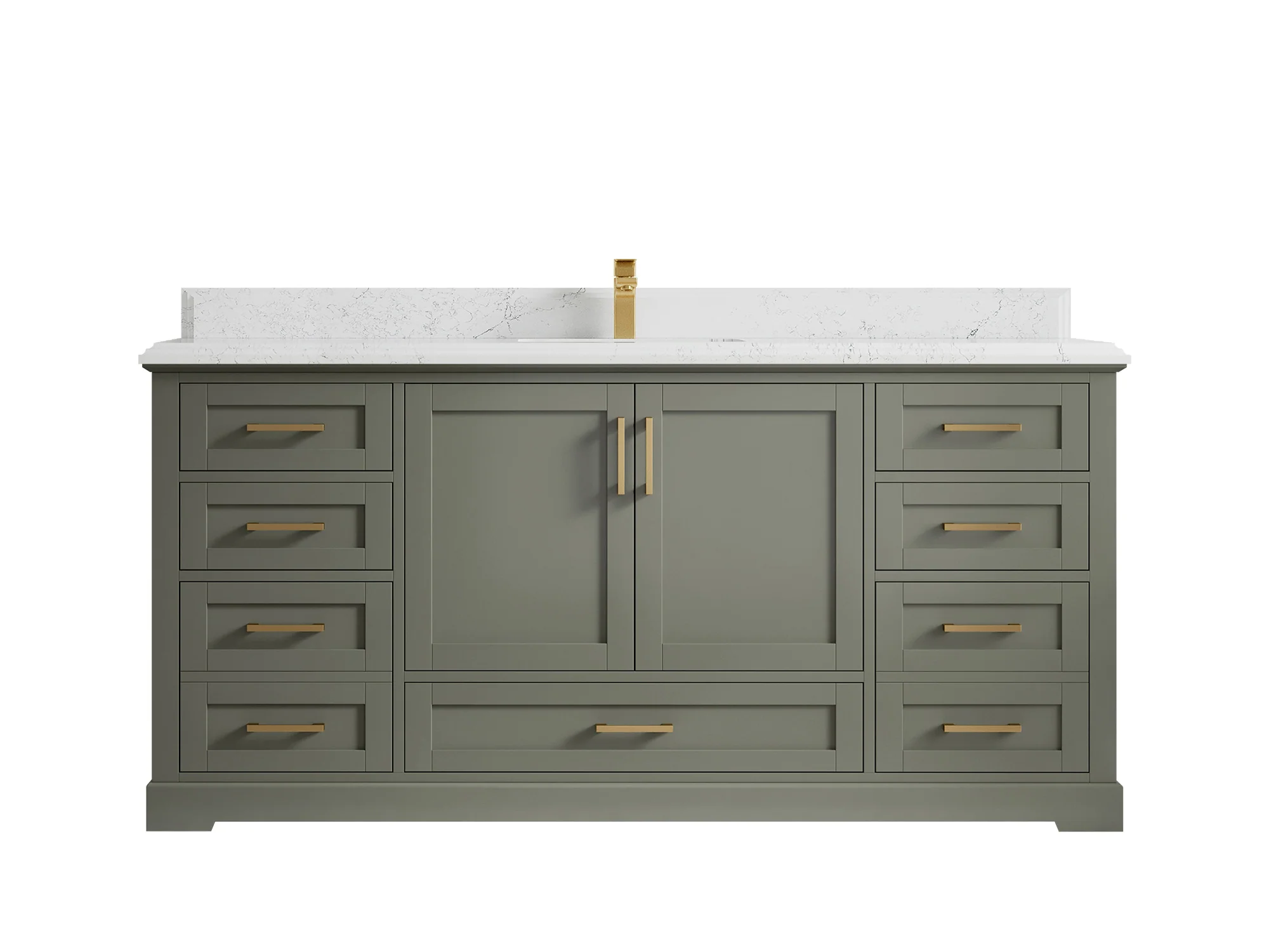 Boston 72 in. W x 22 in. D Single Sink Bathroom Vanity - Image 30