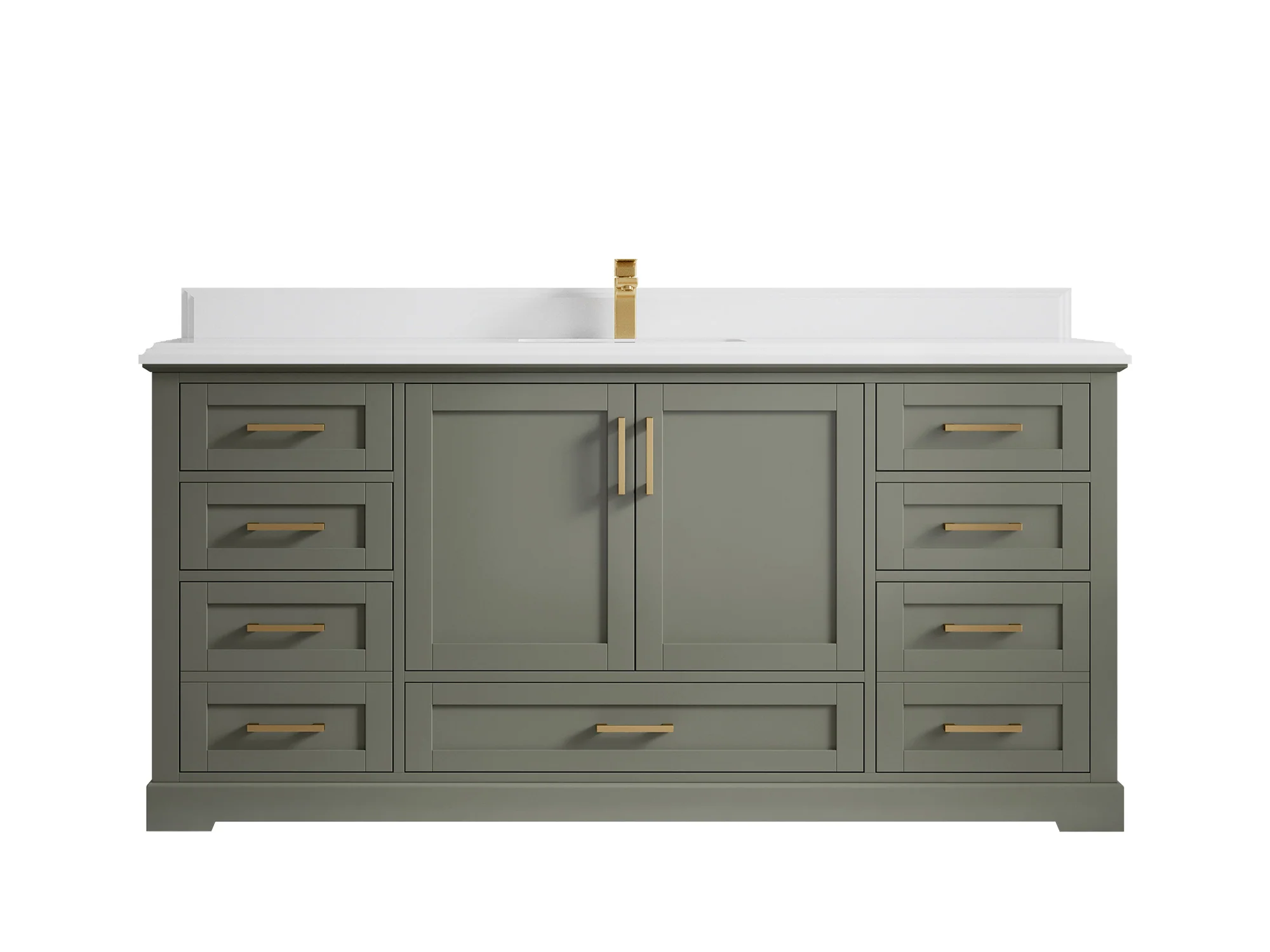 Boston 72 in. W x 22 in. D Single Sink Bathroom Vanity - Image 34