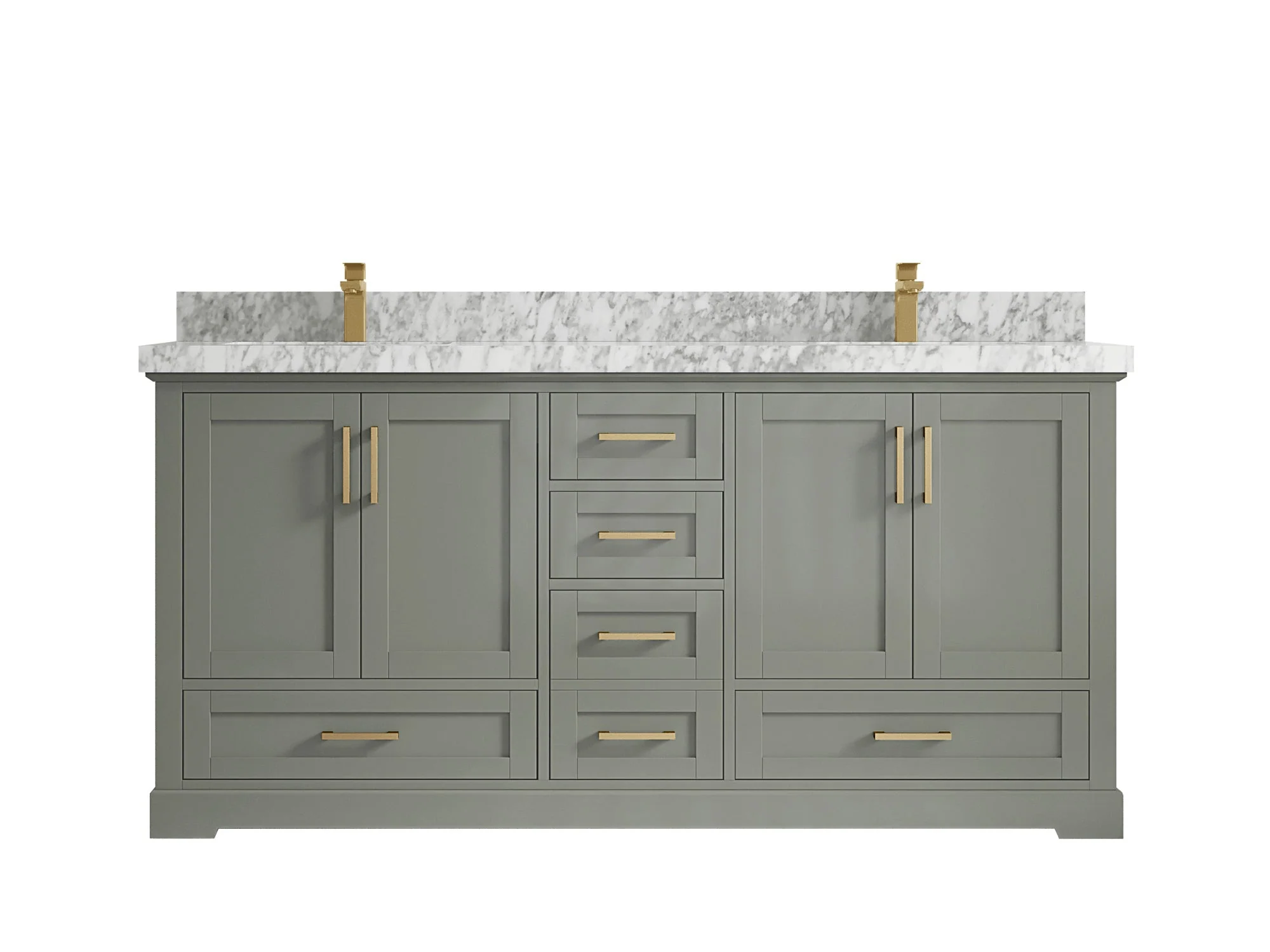 Boston 72 in. W x 22 in. D Single Sink Bathroom Vanity - Image 8