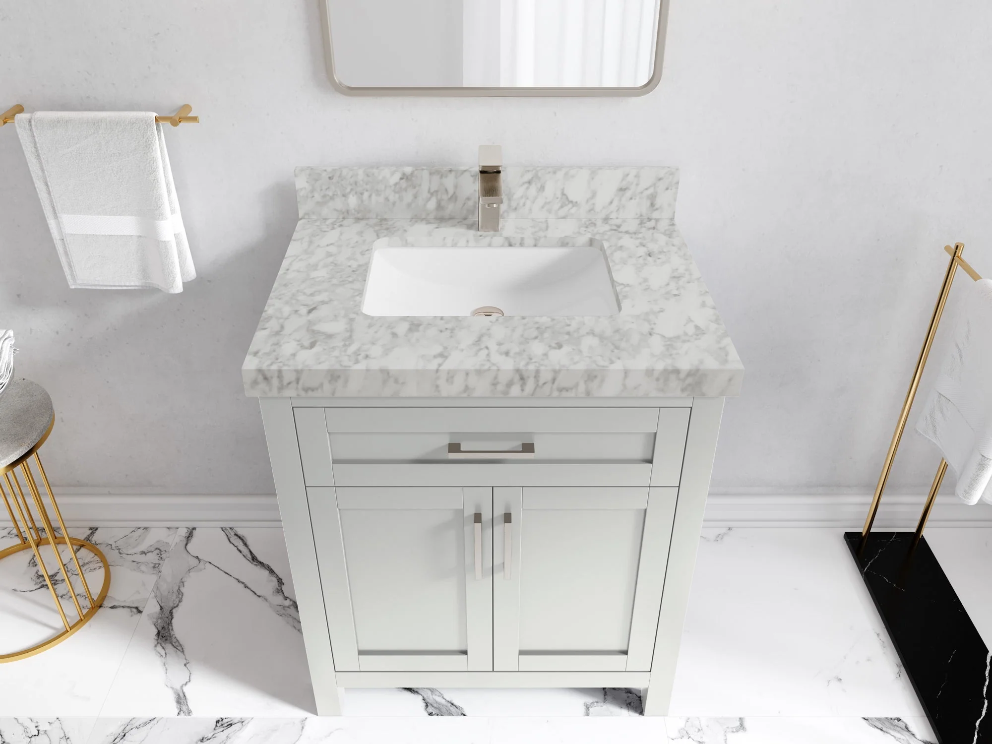 Cambridge 30 in. W x 22 in. D Single Sink Bathroom Vanity - Image 29
