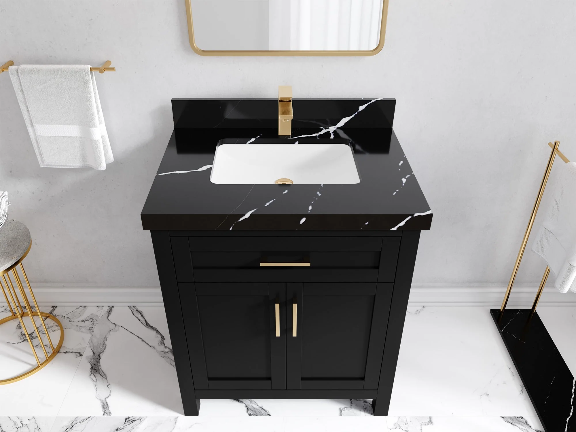 Cambridge 30 in. W x 22 in. D Single Sink Bathroom Vanity - Image 13