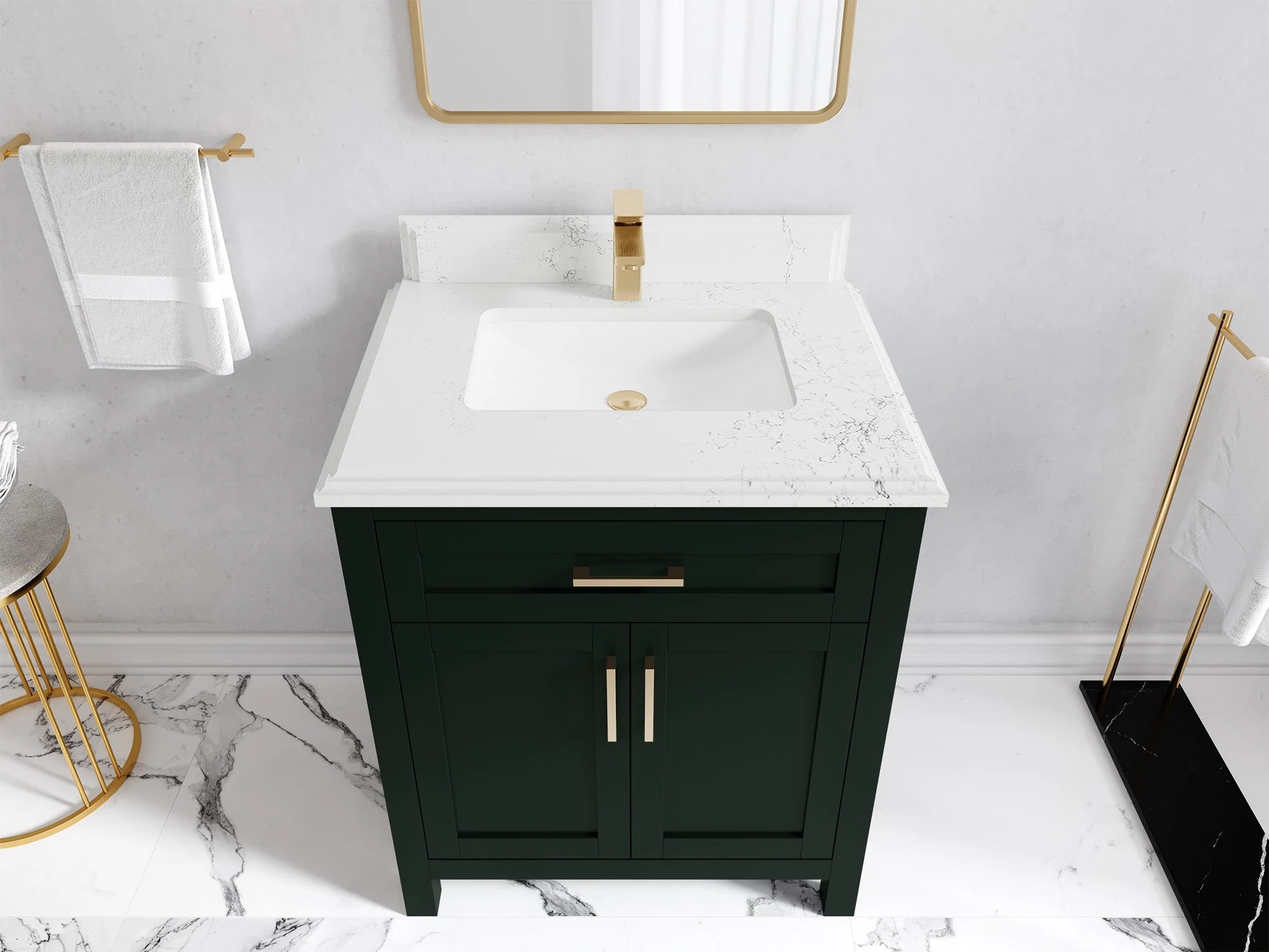 Cambridge 30 in. W x 22 in. D Single Sink Bathroom Vanity - Image 15
