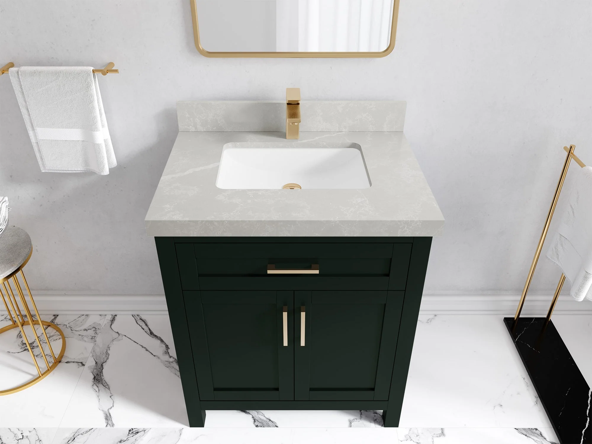 Cambridge 30 in. W x 22 in. D Single Sink Bathroom Vanity - Image 21