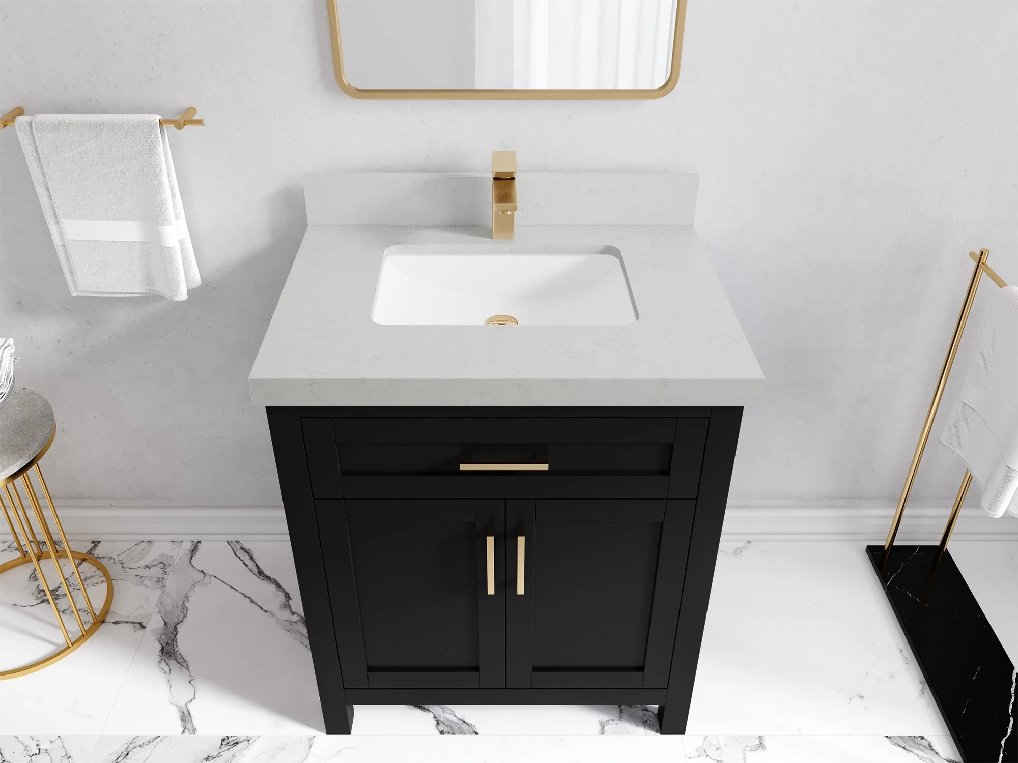 Cambridge 30 in. W x 22 in. D Single Sink Bathroom Vanity - Image 31