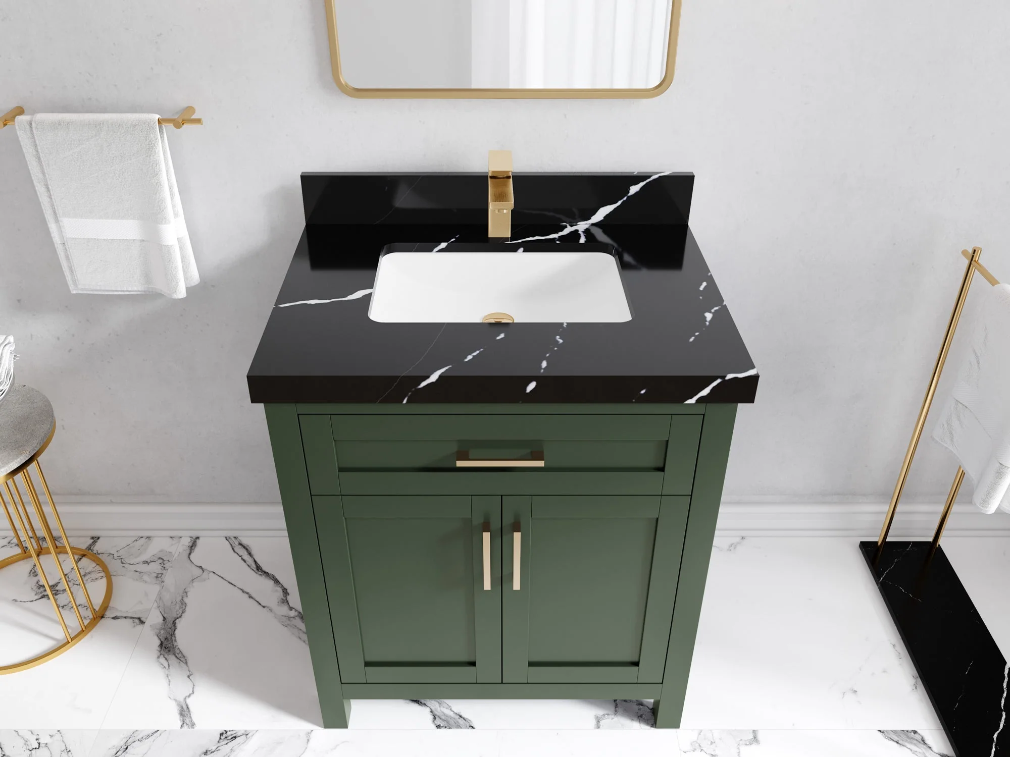 Cambridge 30 in. W x 22 in. D Single Sink Bathroom Vanity - Image 17