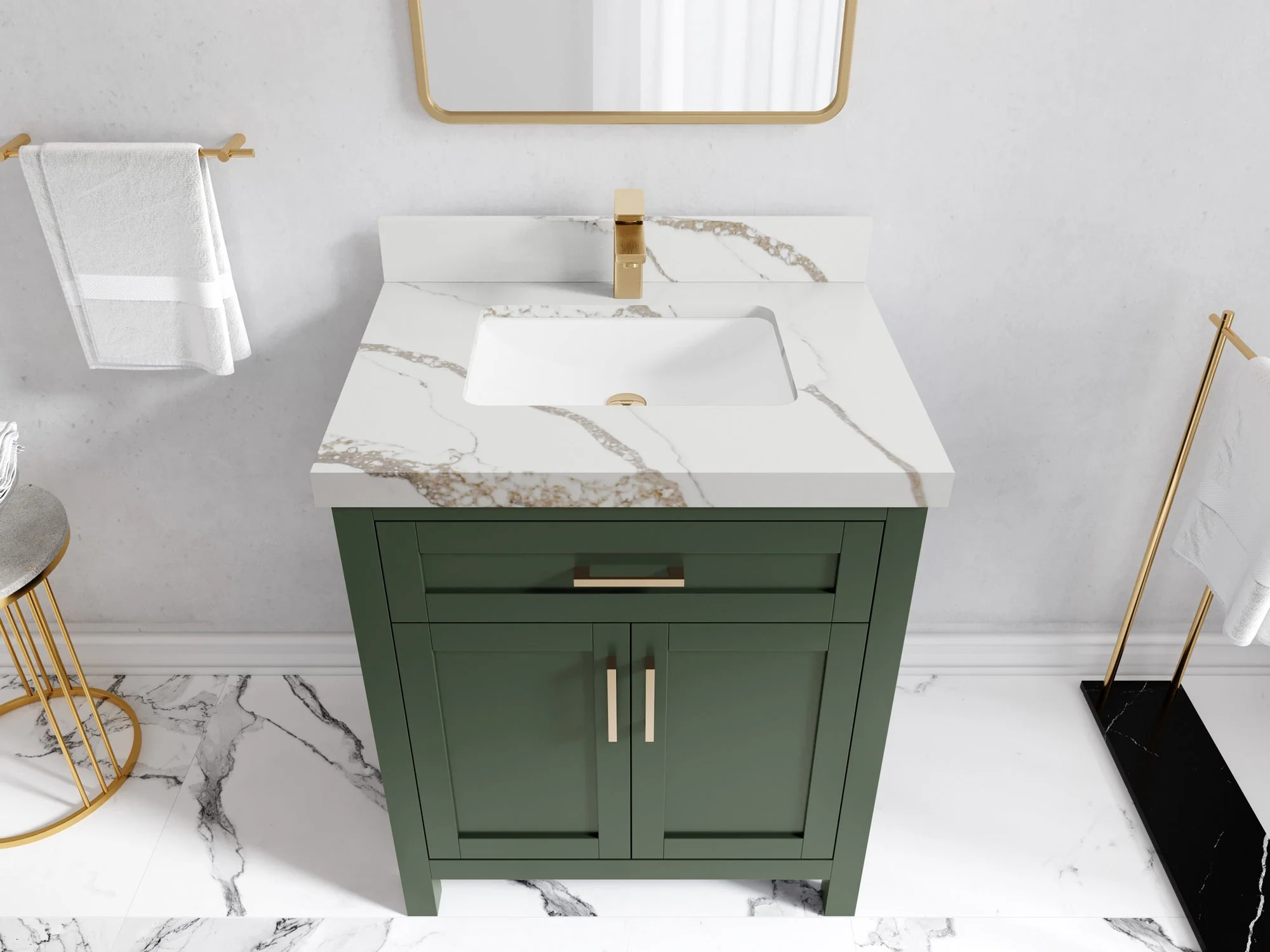 Cambridge 30 in. W x 22 in. D Single Sink Bathroom Vanity - Image 19