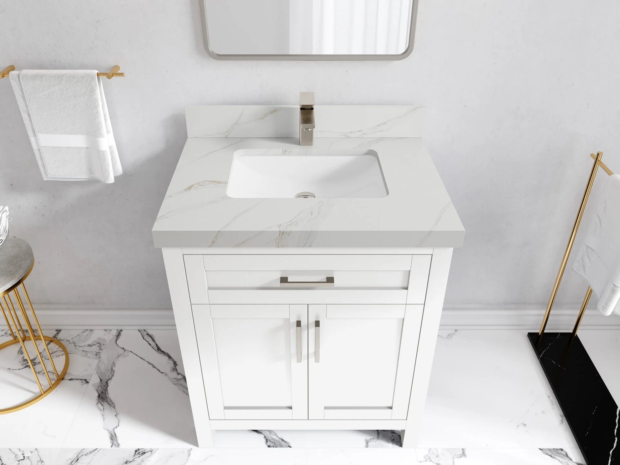 Cambridge 30 in. W x 22 in. D Single Sink Bathroom Vanity - Image 21