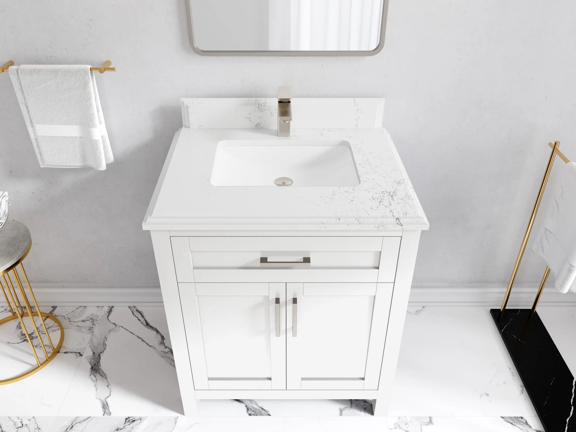 Cambridge 30 in. W x 22 in. D Single Sink Bathroom Vanity - Image 29