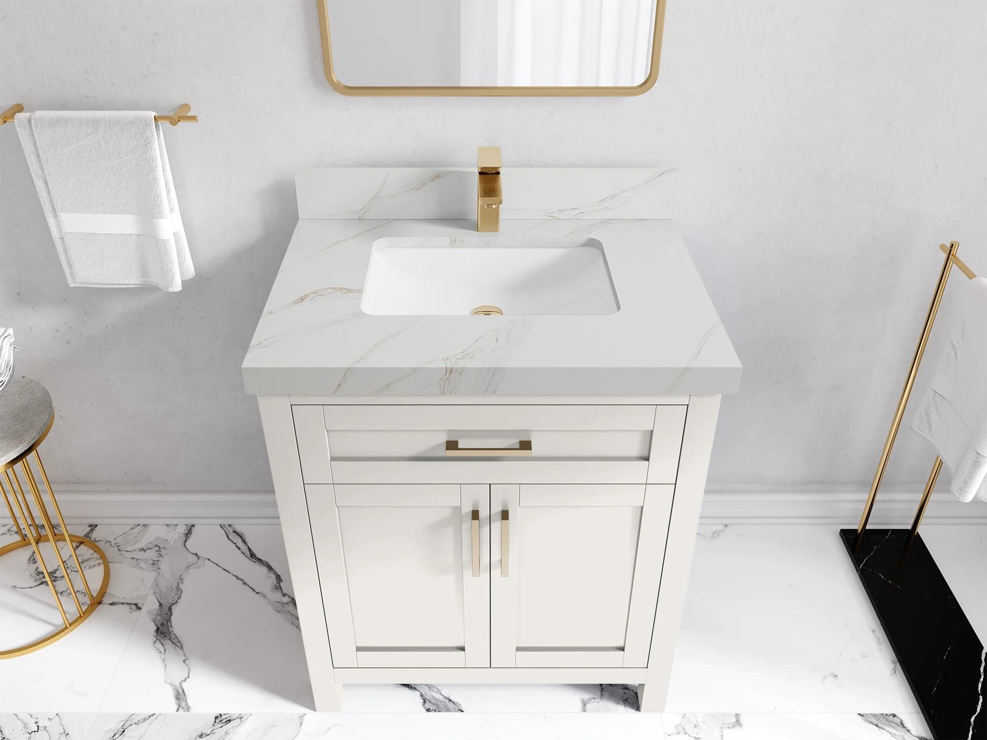 Cambridge 30 in. W x 22 in. D Single Sink Bathroom Vanity - Image 24