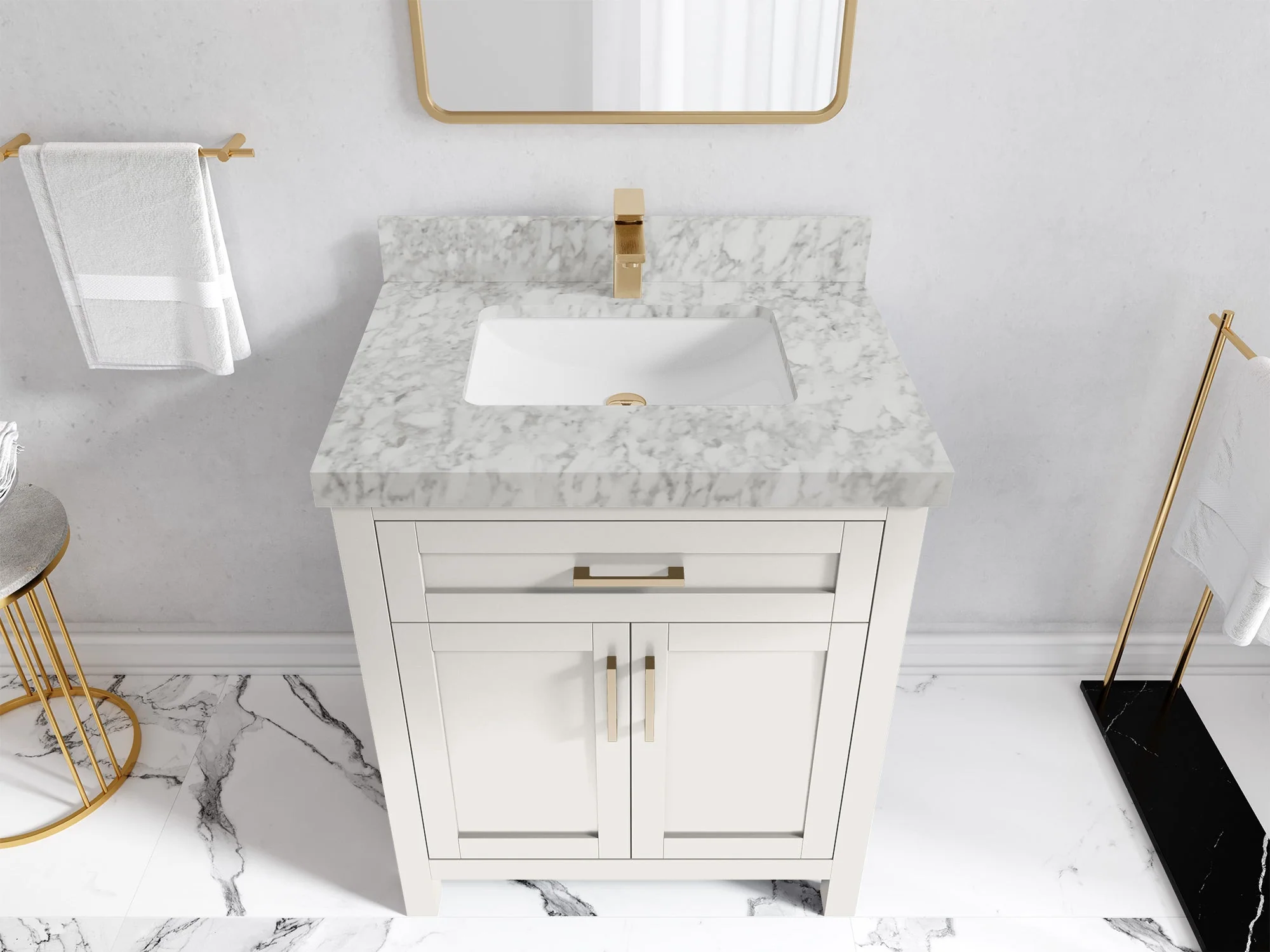 Cambridge 30 in. W x 22 in. D Single Sink Bathroom Vanity - Image 26
