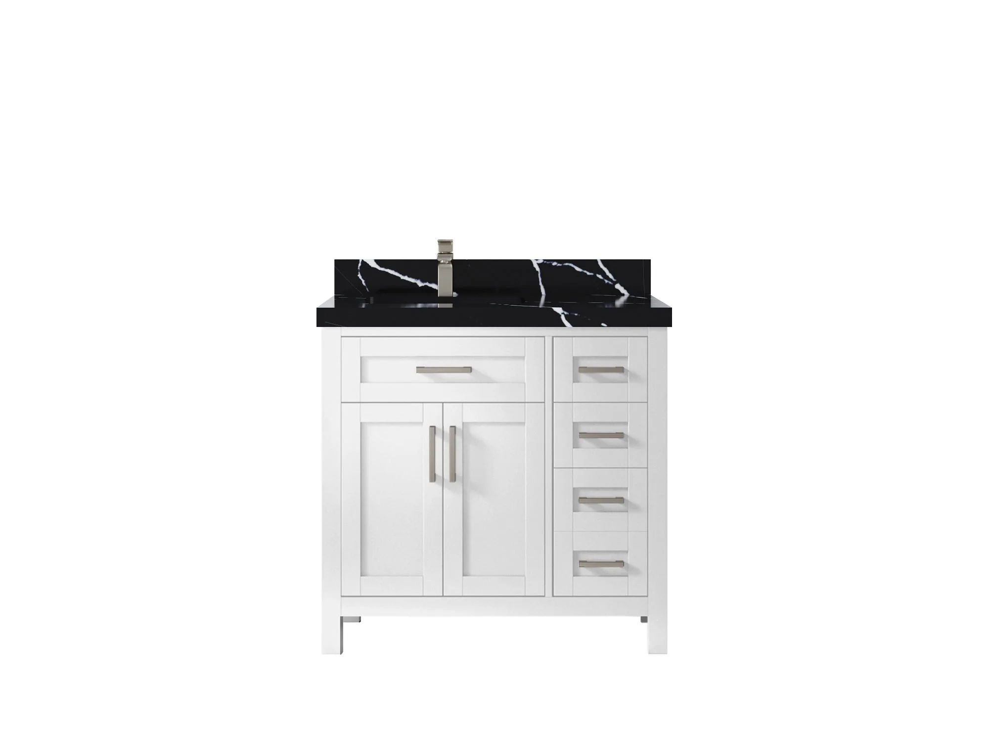 Cambridge 36 in. W x 22 in. D Left Offset Sink Bathroom Vanity - Image 18