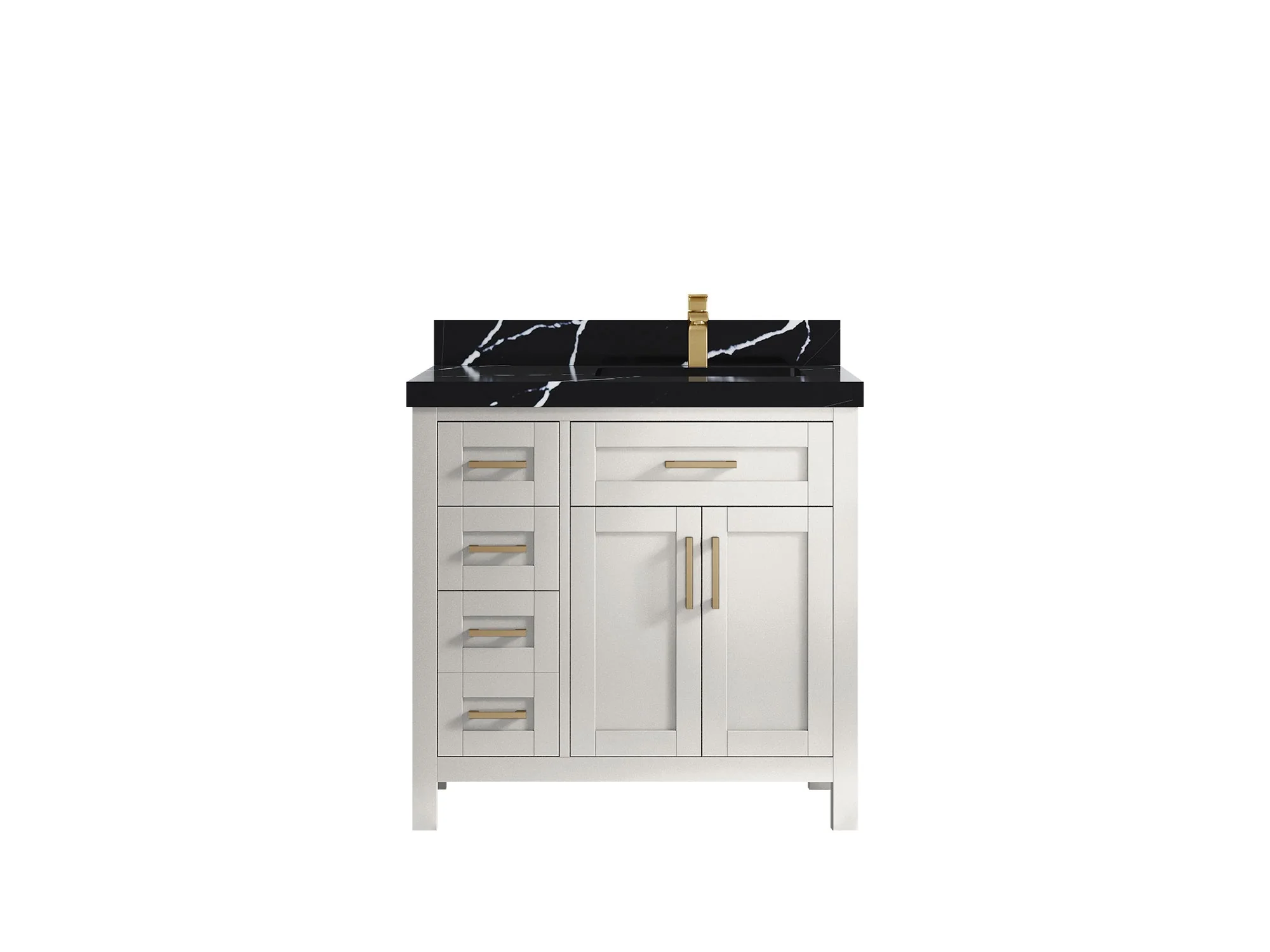 Cambridge 36 in. W x 22 in. D Right Offset Sink Bathroom Vanity - Image 17
