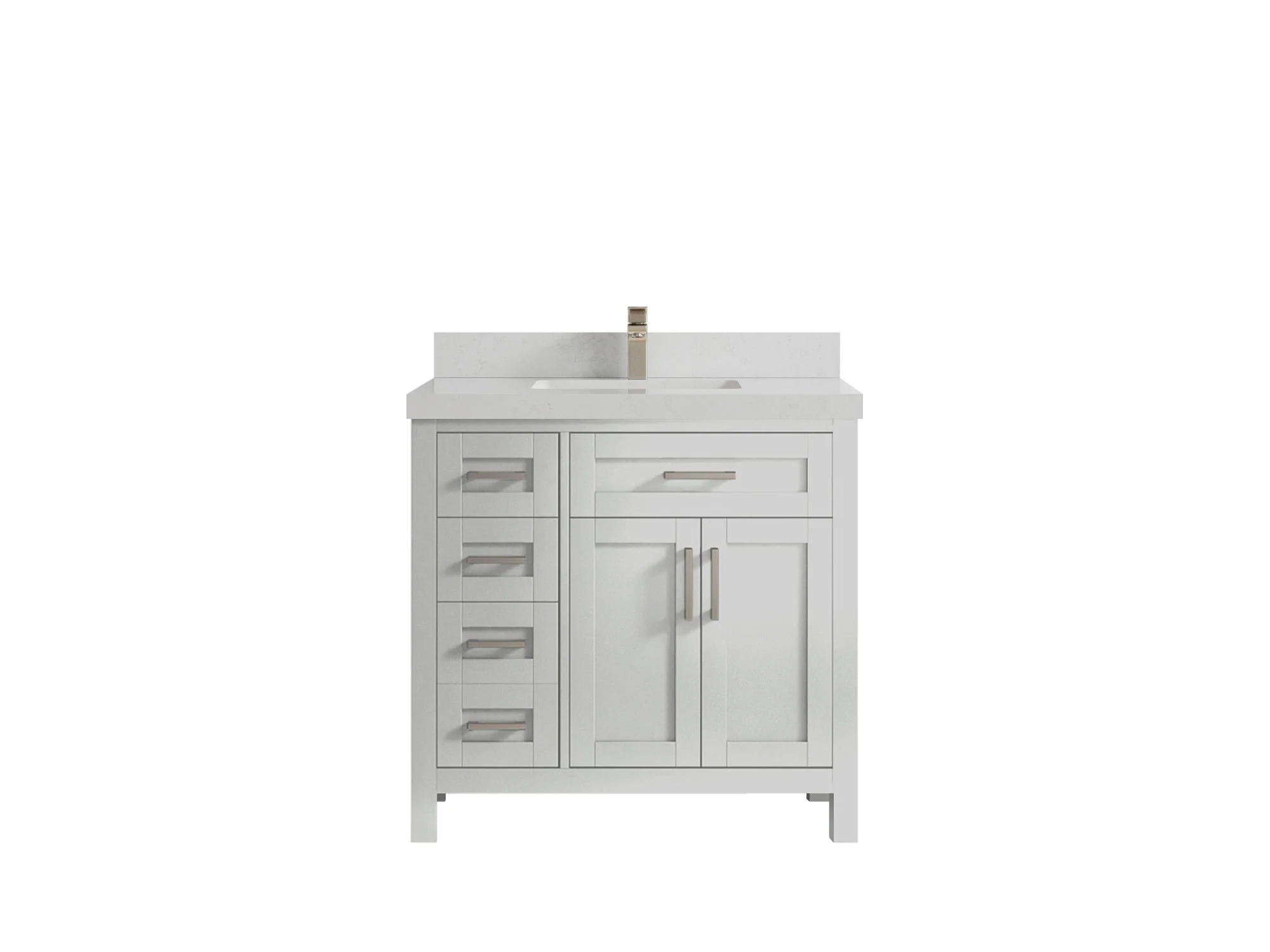 Cambridge 36 in. W x 22 in. D Right Offset Sink Bathroom Vanity - Image 23
