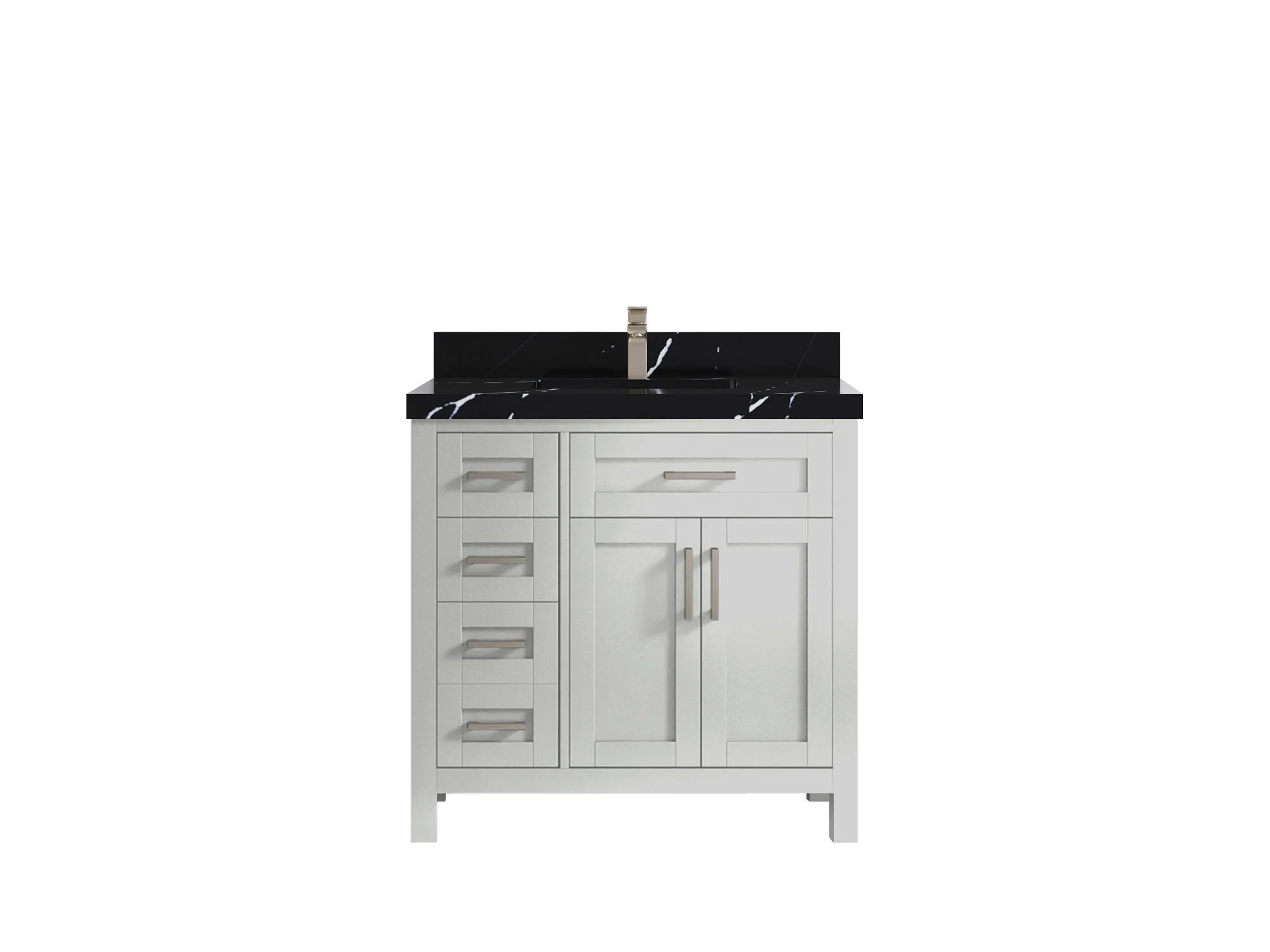 Cambridge 36 in. W x 22 in. D Right Offset Sink Bathroom Vanity - Image 47