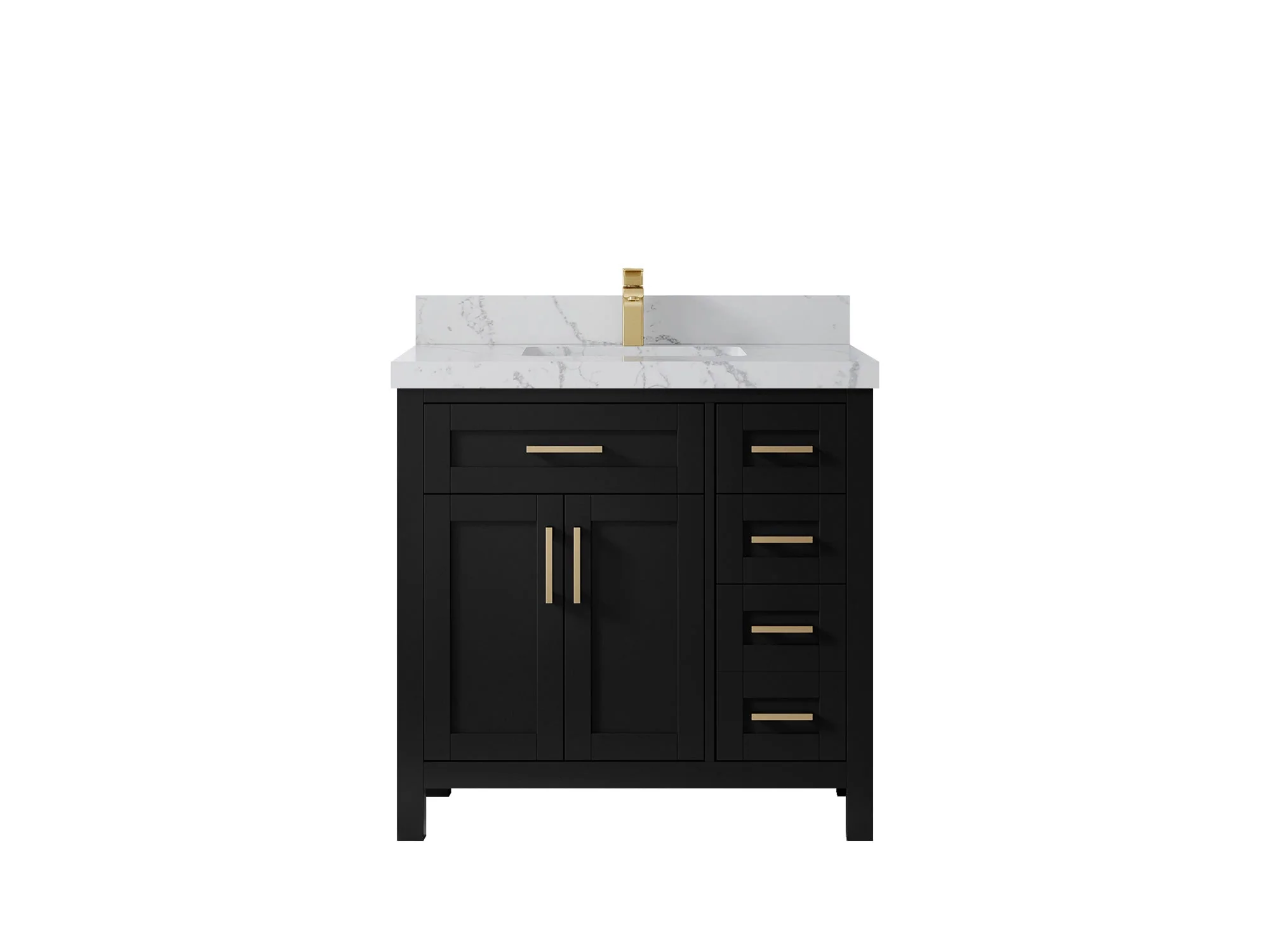 Cambridge 36 in. W x 22 in. D Single Center Sink Bathroom Vanity - Image 14