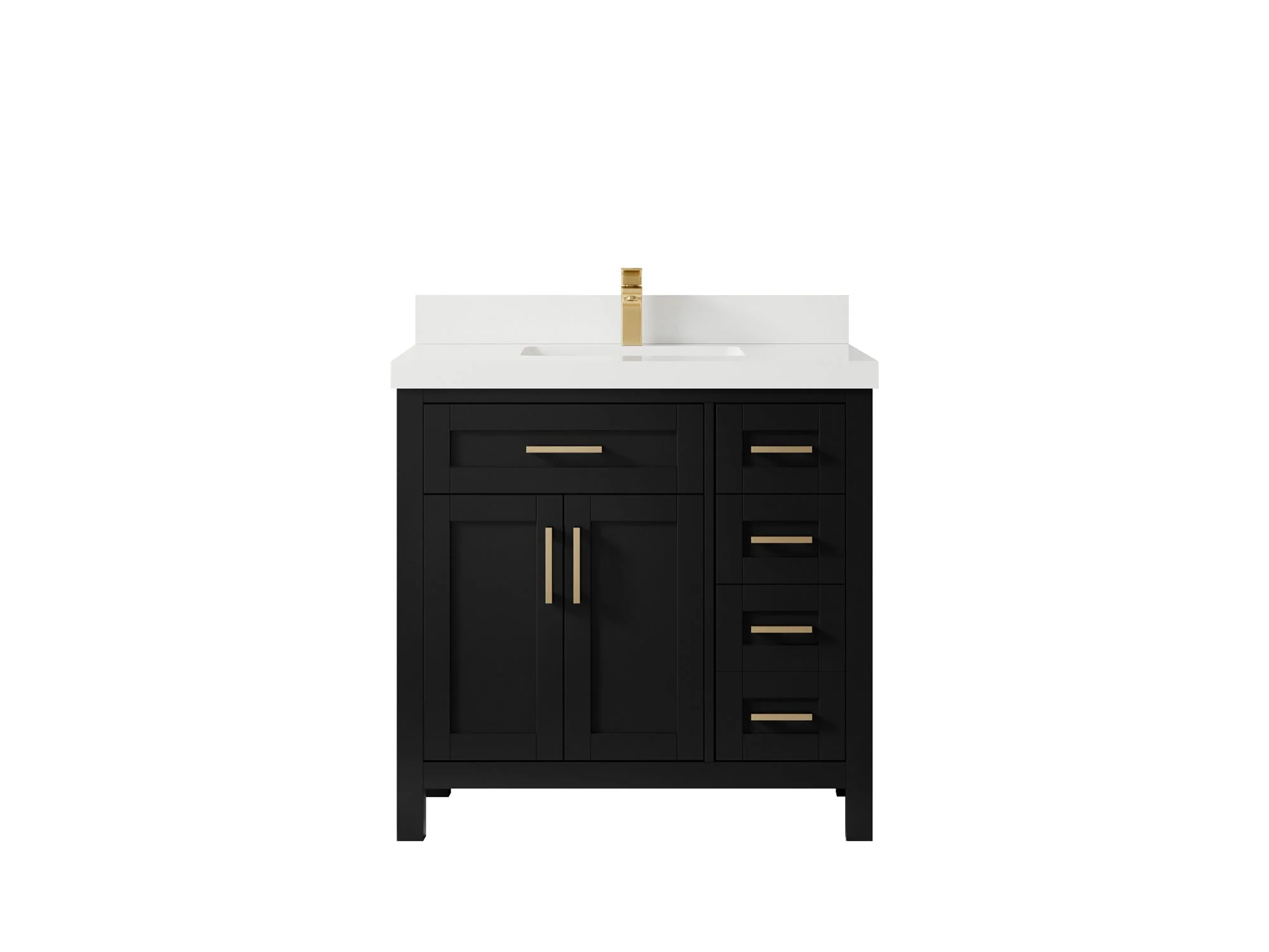Cambridge 36 in. W x 22 in. D Single Center Sink Bathroom Vanity - Image 16