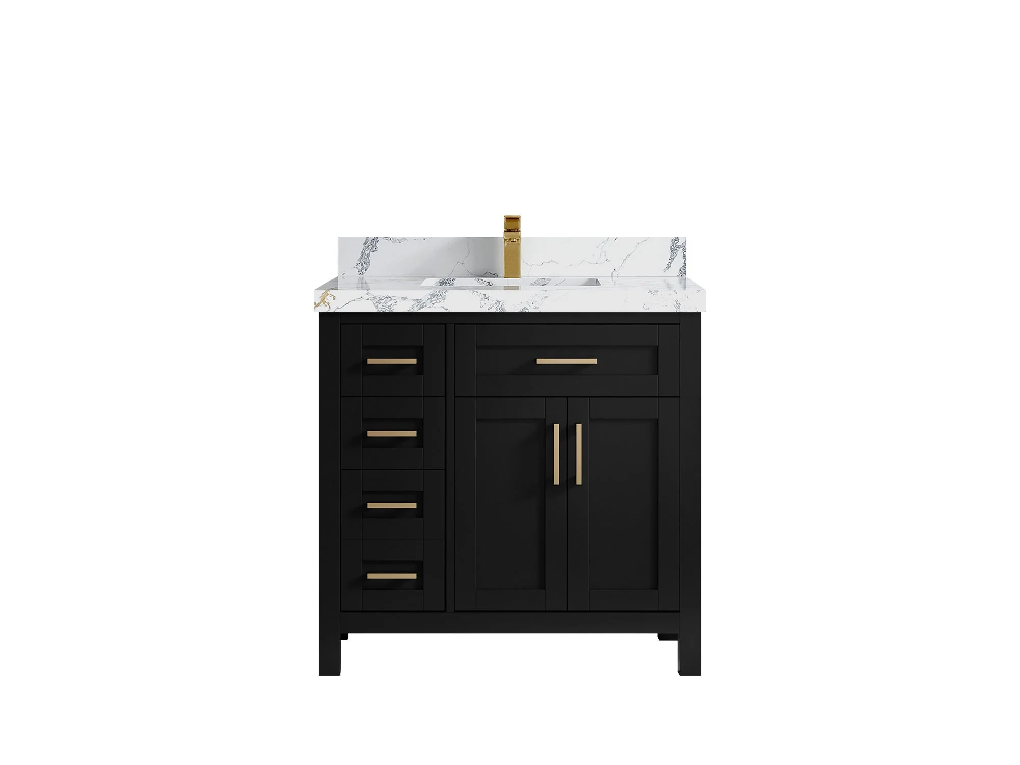 Cambridge 36 in. W x 22 in. D Single Center Sink Bathroom vanity - Image 26