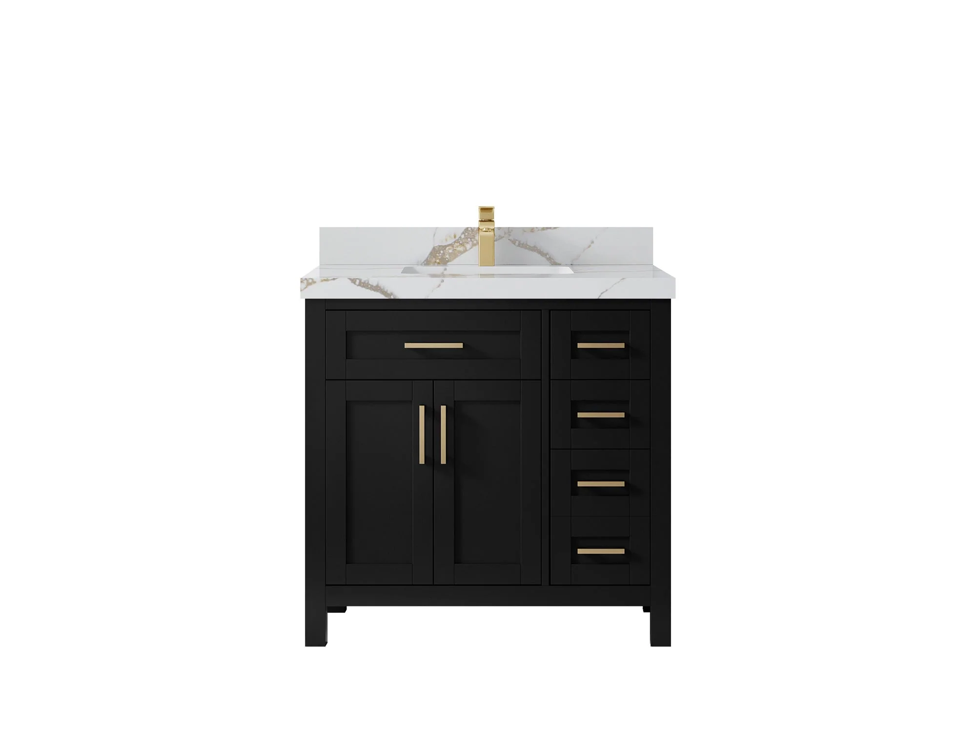 Cambridge 36 in. W x 22 in. D Single Center Sink Bathroom Vanity - Image 20