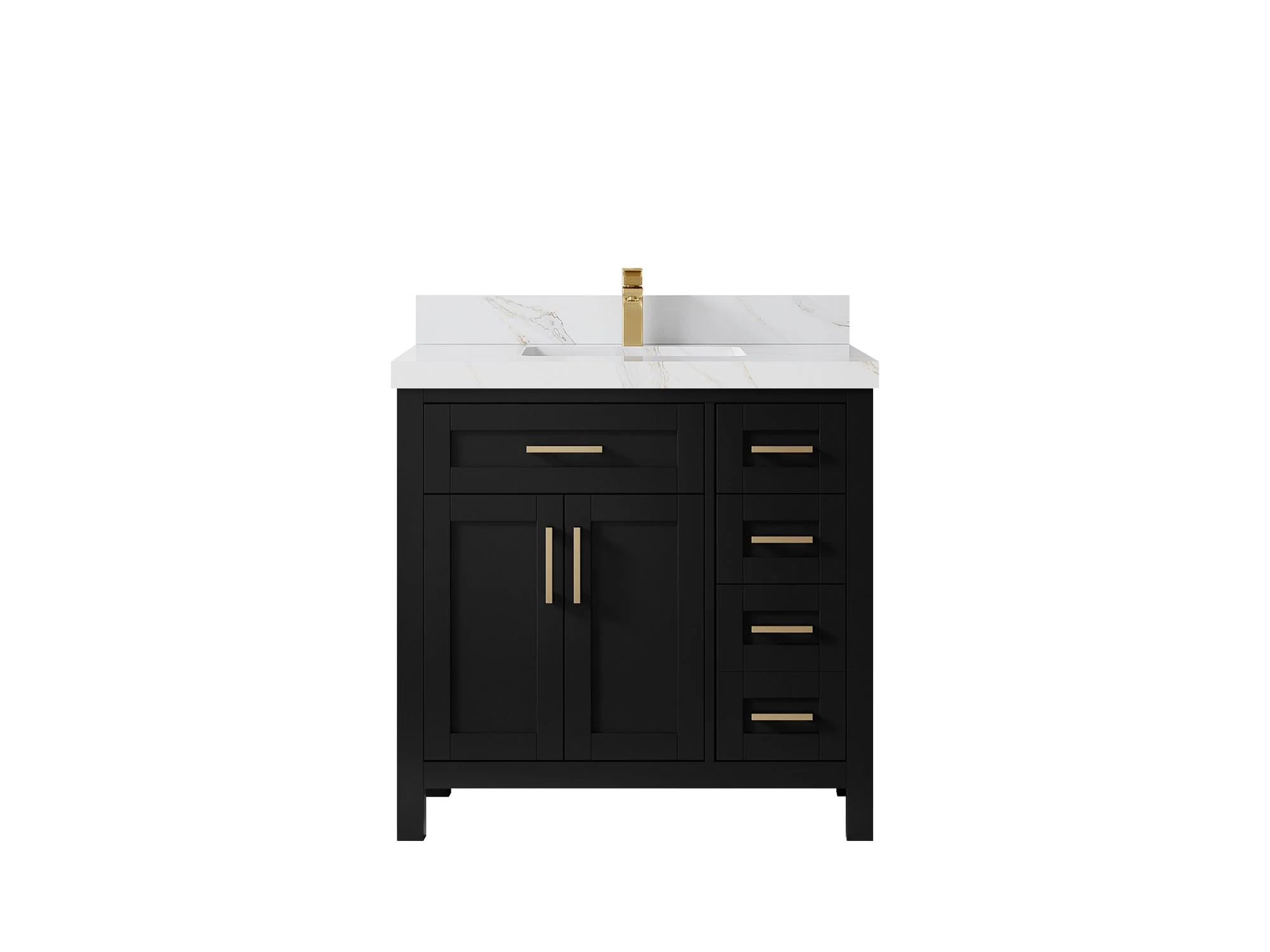 Cambridge 36 in. W x 22 in. D Single Center Sink Bathroom Vanity - Image 28