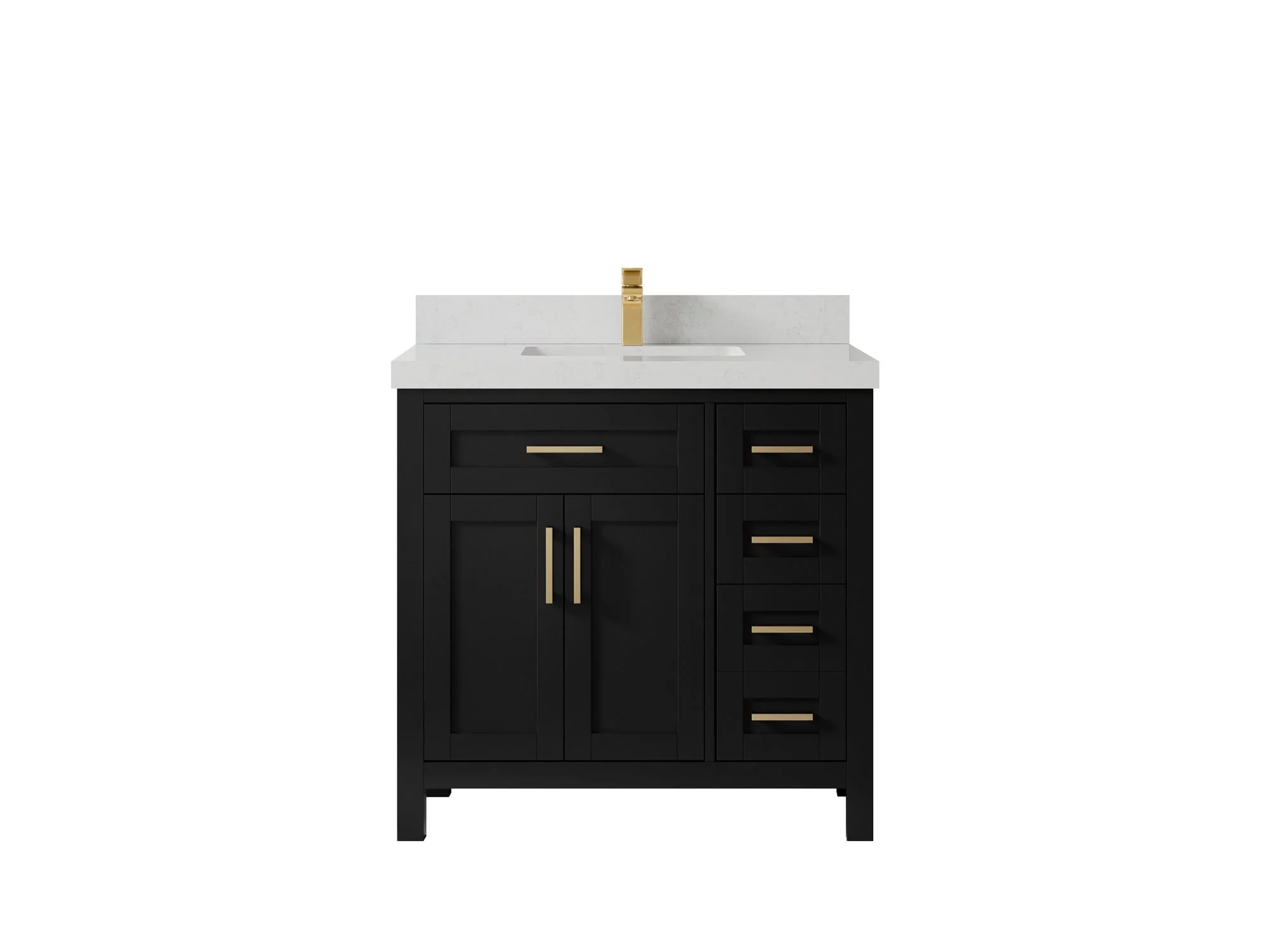 Cambridge 36 in. W x 22 in. D Single Center Sink Bathroom Vanity - Image 32