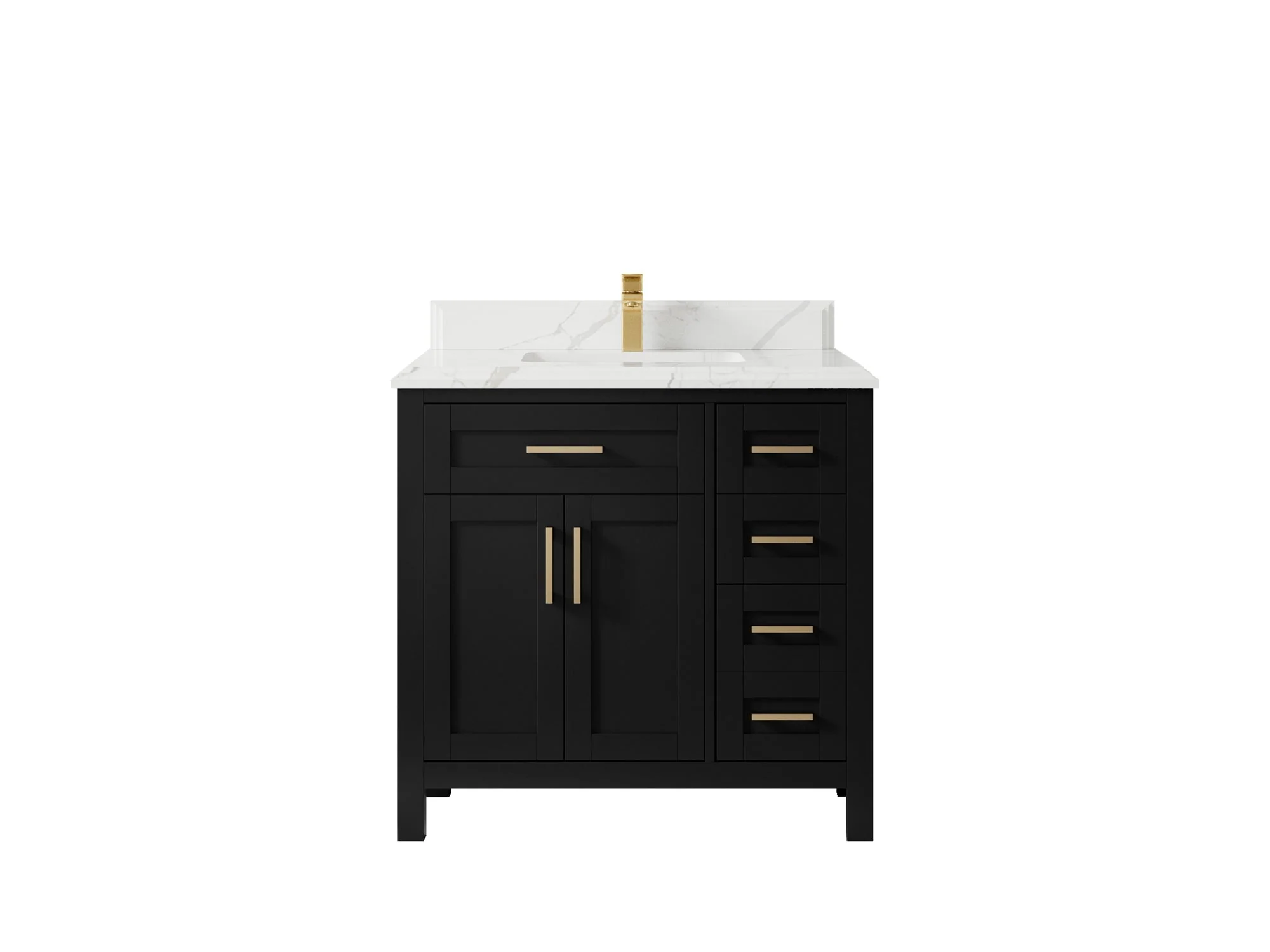 Cambridge 36 in. W x 22 in. D Single Center Sink Bathroom Vanity - Image 34
