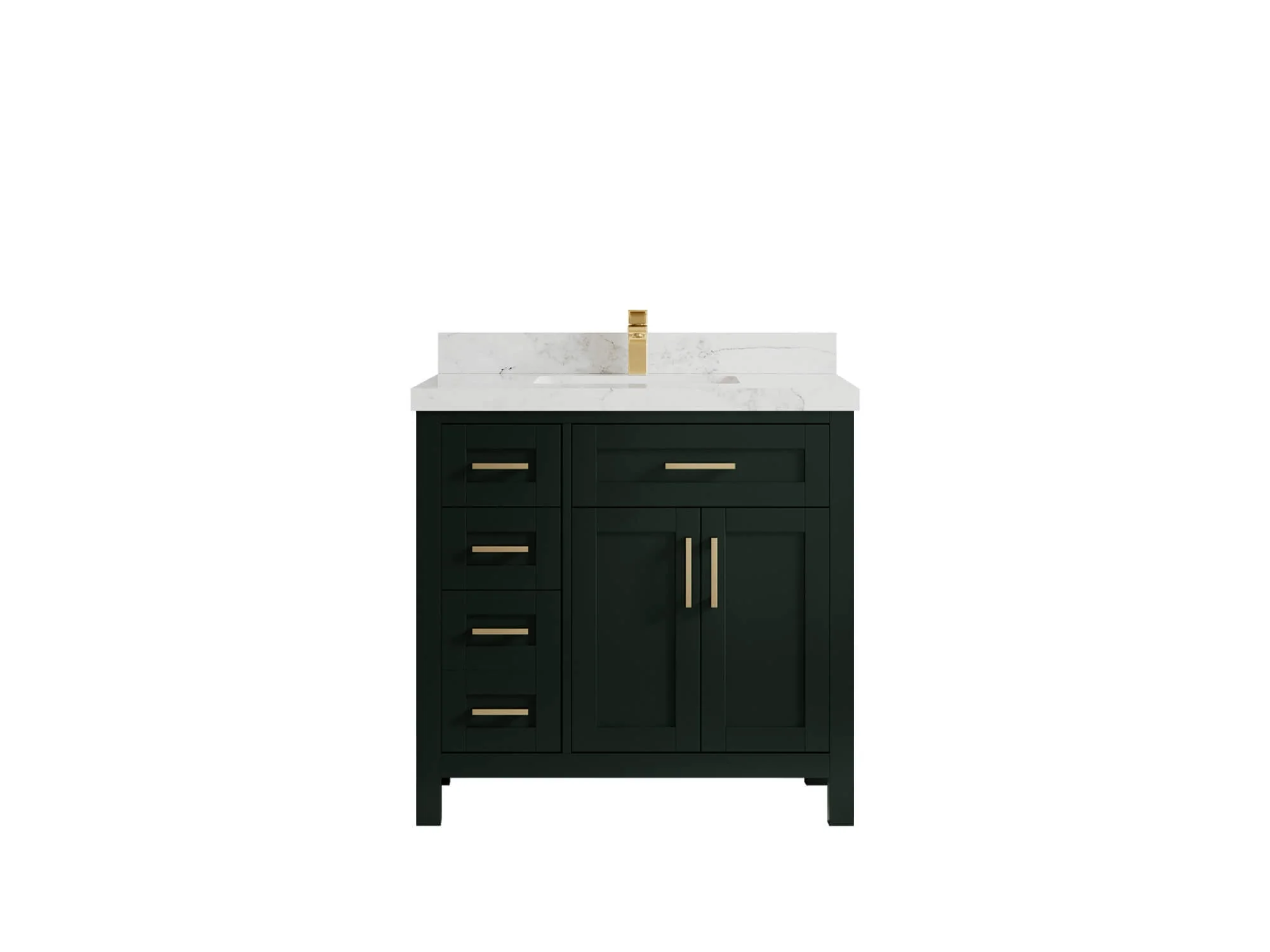 Cambridge 36 in. W x 22 in. D Single Center Sink Bathroom vanity - Image 22